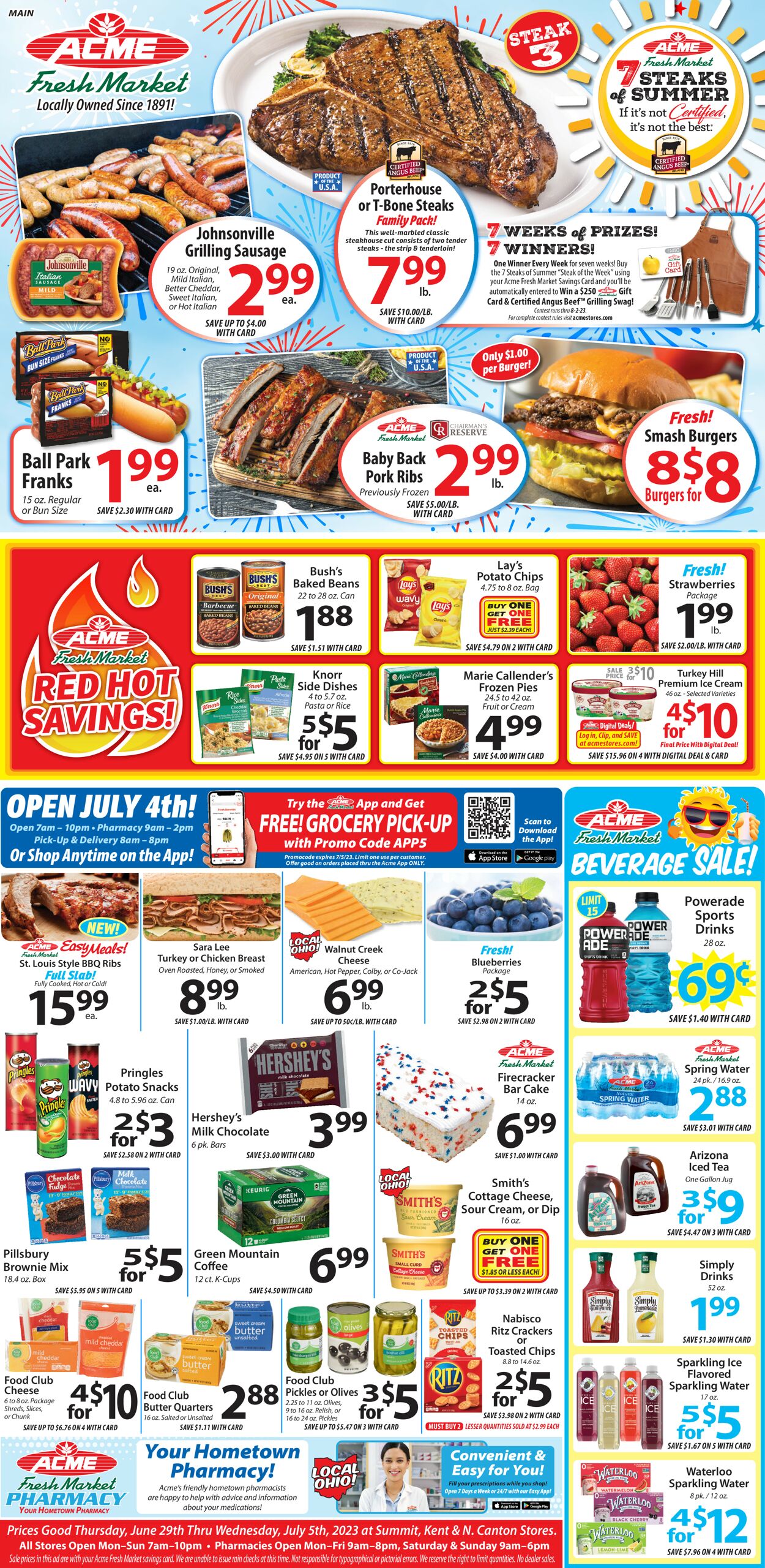 Acme Fresh Market Weekly Ad Circular - valid 06/29-07/06/2023