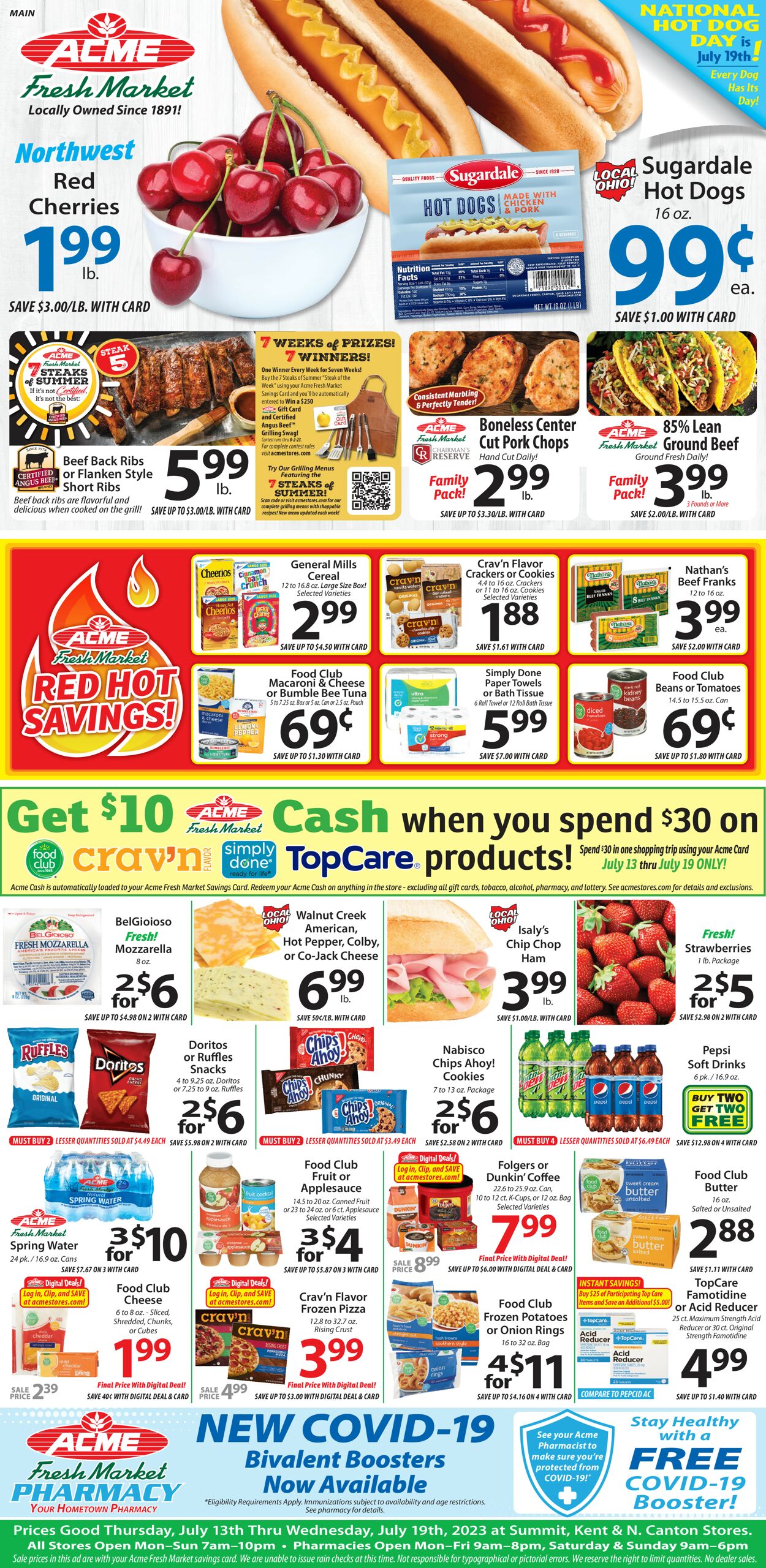 Acme Fresh Market Weekly Ad Circular - valid 07/13-07/20/2023