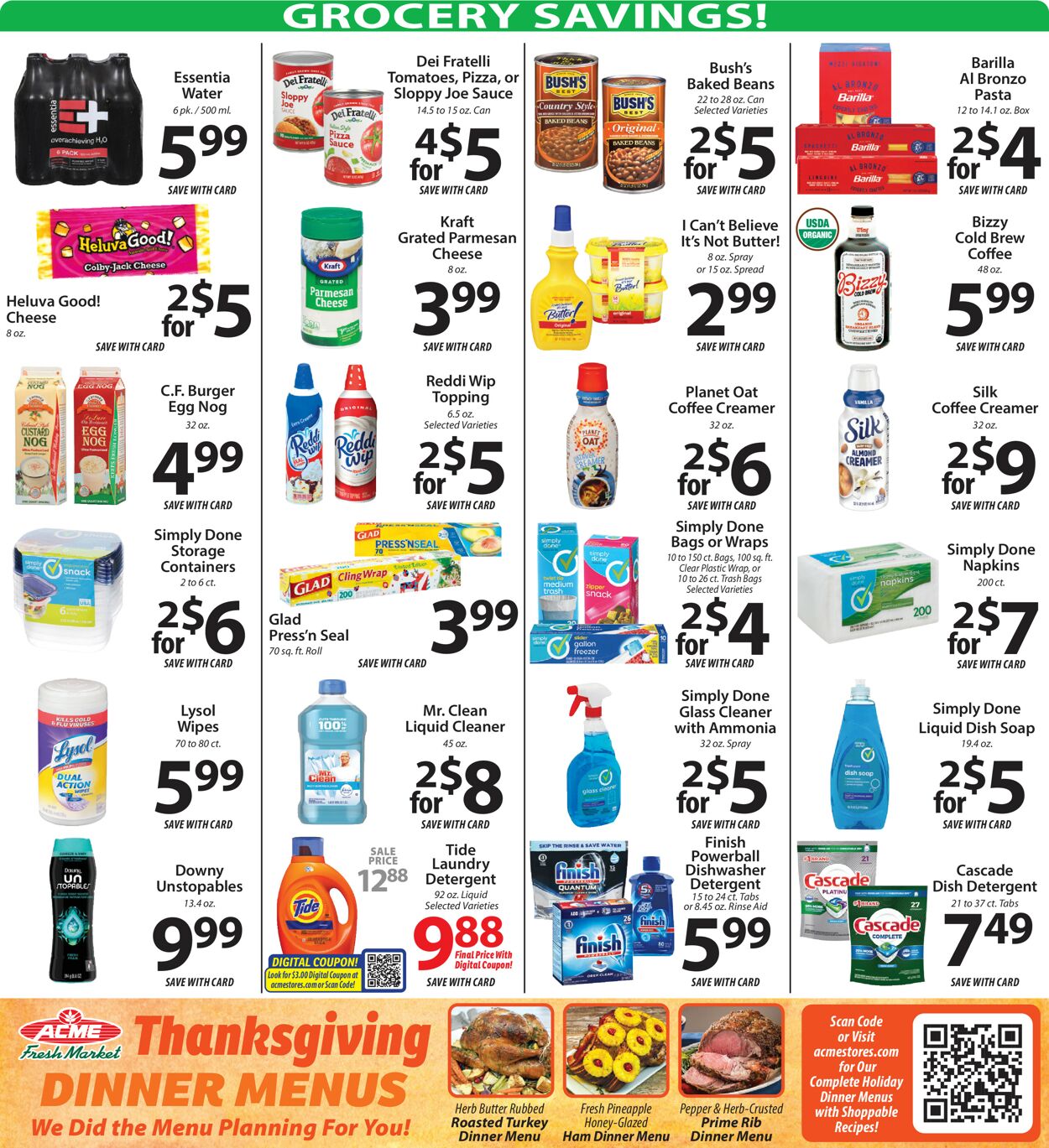 Acme Fresh Market Weekly Ad Circular - valid 11/16-11/23/2023 (Page 8)
