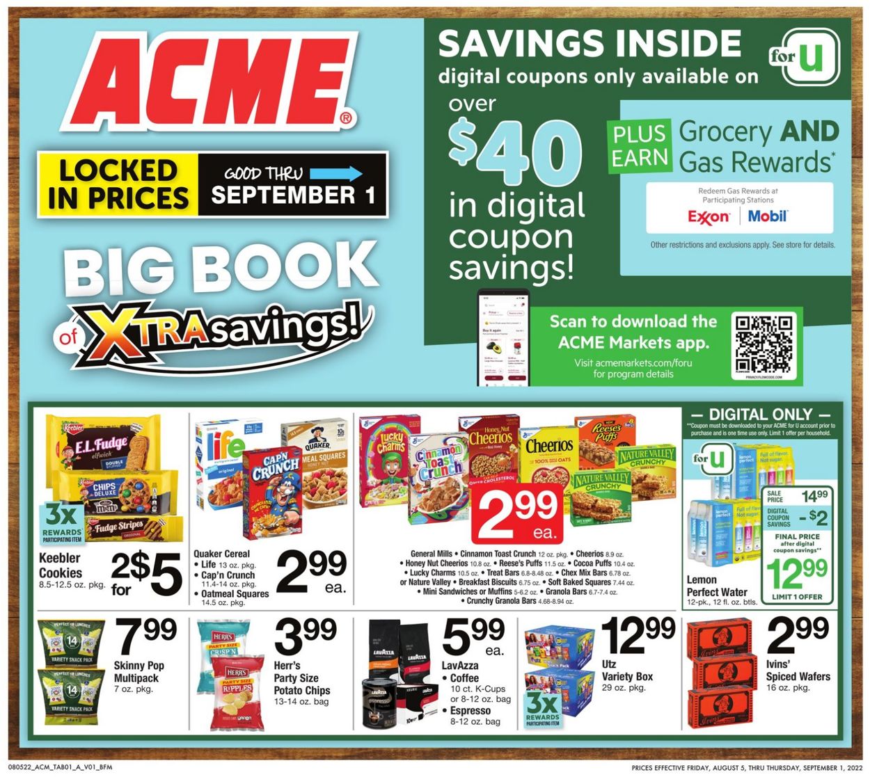 Acme Weekly Ad Circular - valid 08/05-09/01/2022