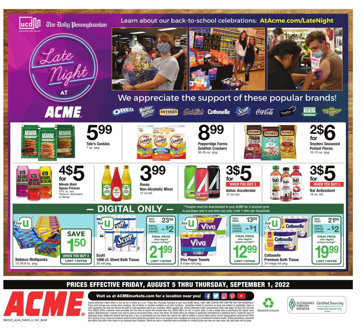 Acme Weekly Ad Circular - valid 08/05-09/01/2022 (Page 32)