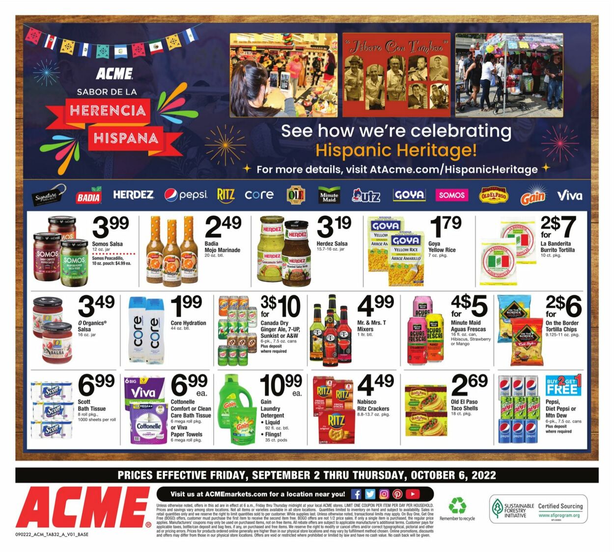 Acme Weekly Ad Circular - valid 09/02-10/06/2022 (Page 32)