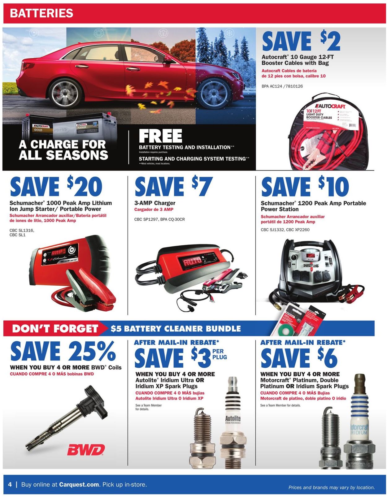 Advance Auto Parts Weekly Ad Circular - valid 11/28-01/01/2020 (Page 4)