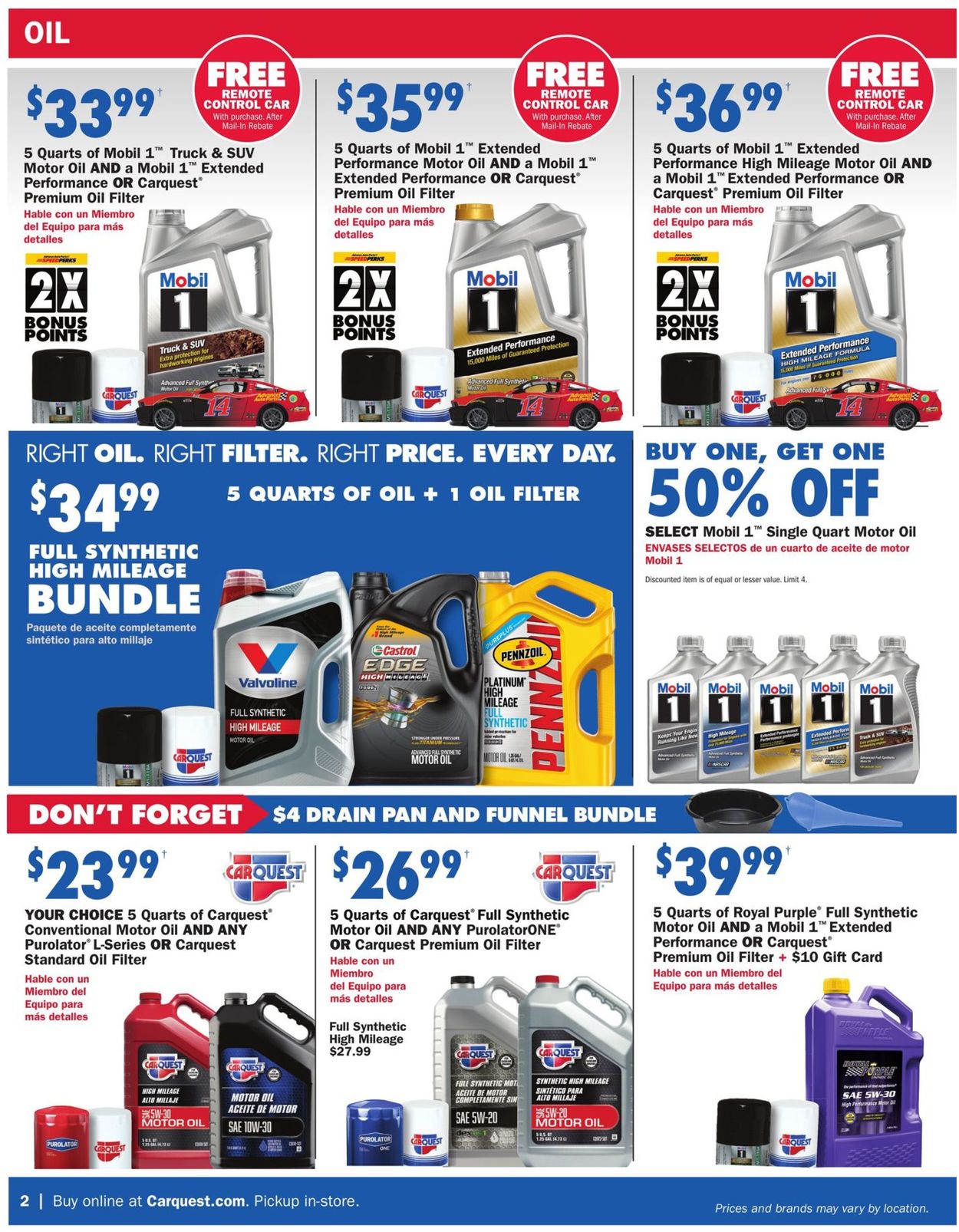 Advance Auto Parts Weekly Ad Circular - valid 05/28-07/01/2020 (Page 2)