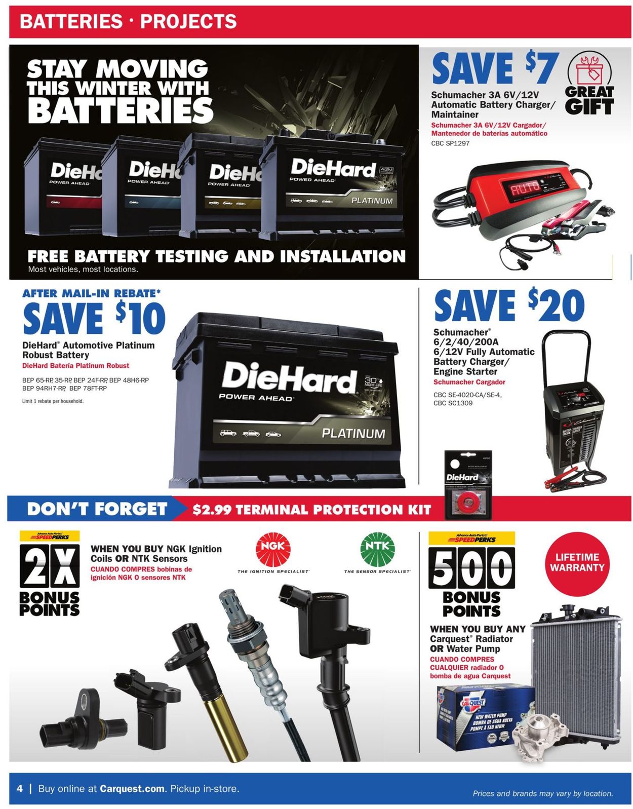 Advance Auto Parts Weekly Ad Circular - valid 10/29-12/30/2020 (Page 4)