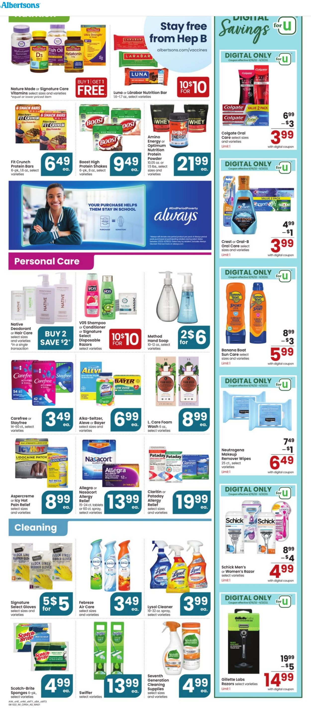 Albertsons Weekly Ad Circular - valid 06/15-06/21/2022 (Page 4)