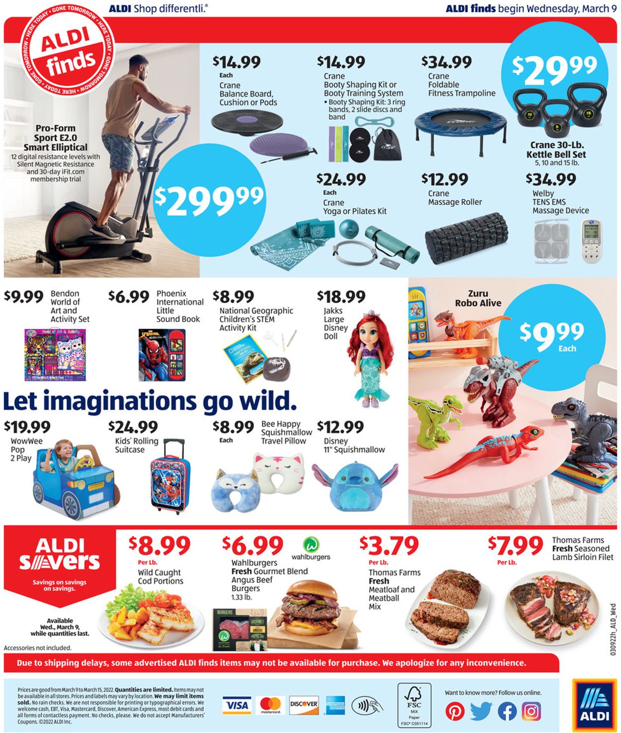 ALDI Weekly Ad Circular - valid 03/09-03/15/2022 (Page 2)