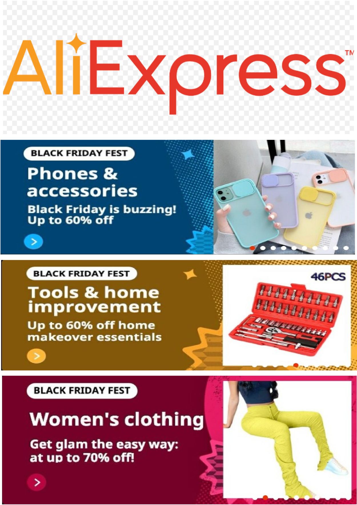 AliExpress Christmas 2020 Weekly Ad Circular - valid 11/25-12/08/2020