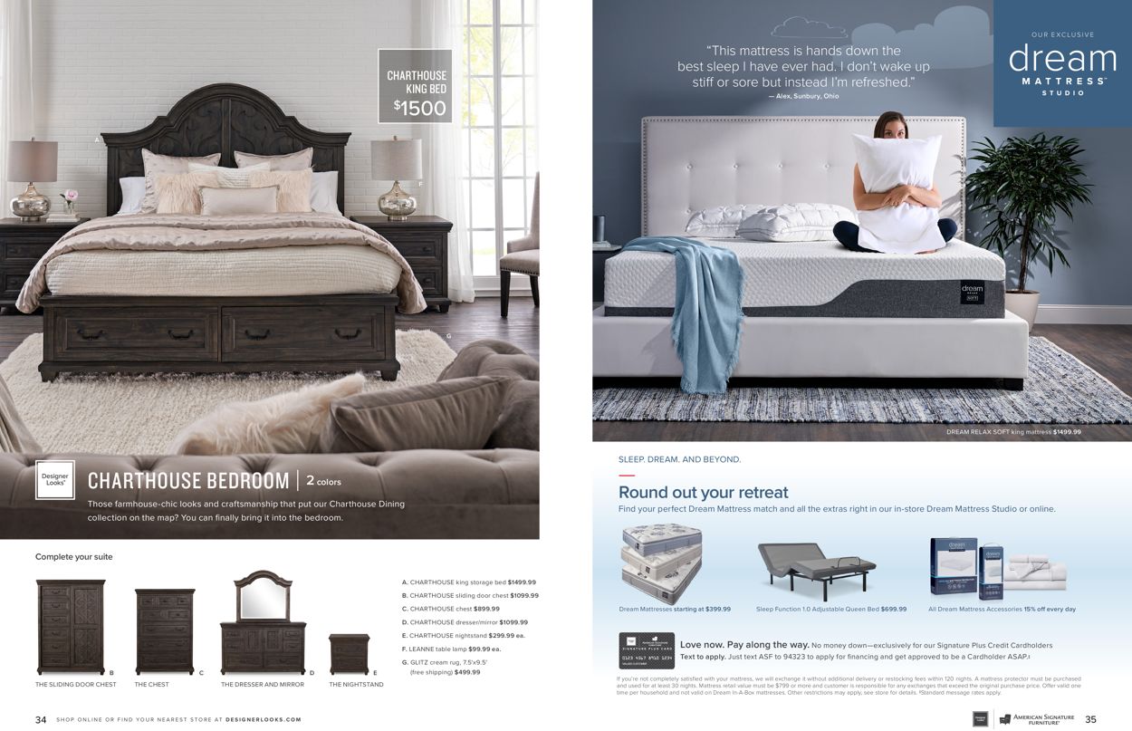 American Signature Furniture Weekly Ad Circular - valid 02/11-04/30/2021 (Page 18)