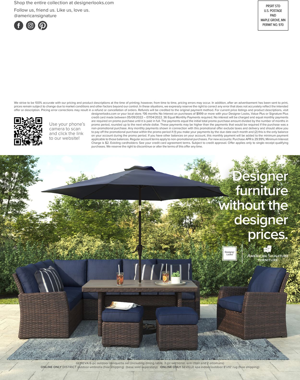 American Signature Furniture Weekly Ad Circular - valid 05/04-08/31/2022 (Page 19)