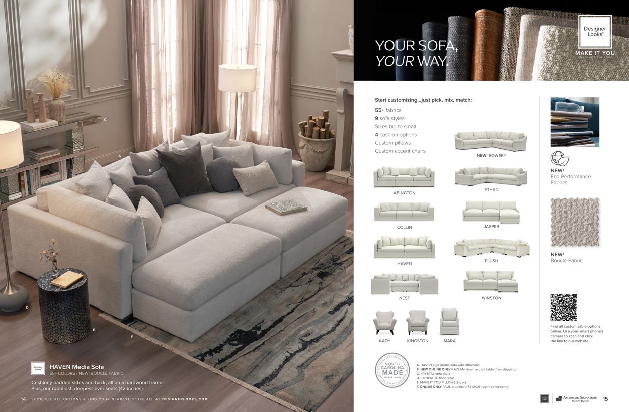 American Signature Furniture Weekly Ad Circular - valid 08/02-10/31/2022 (Page 8)