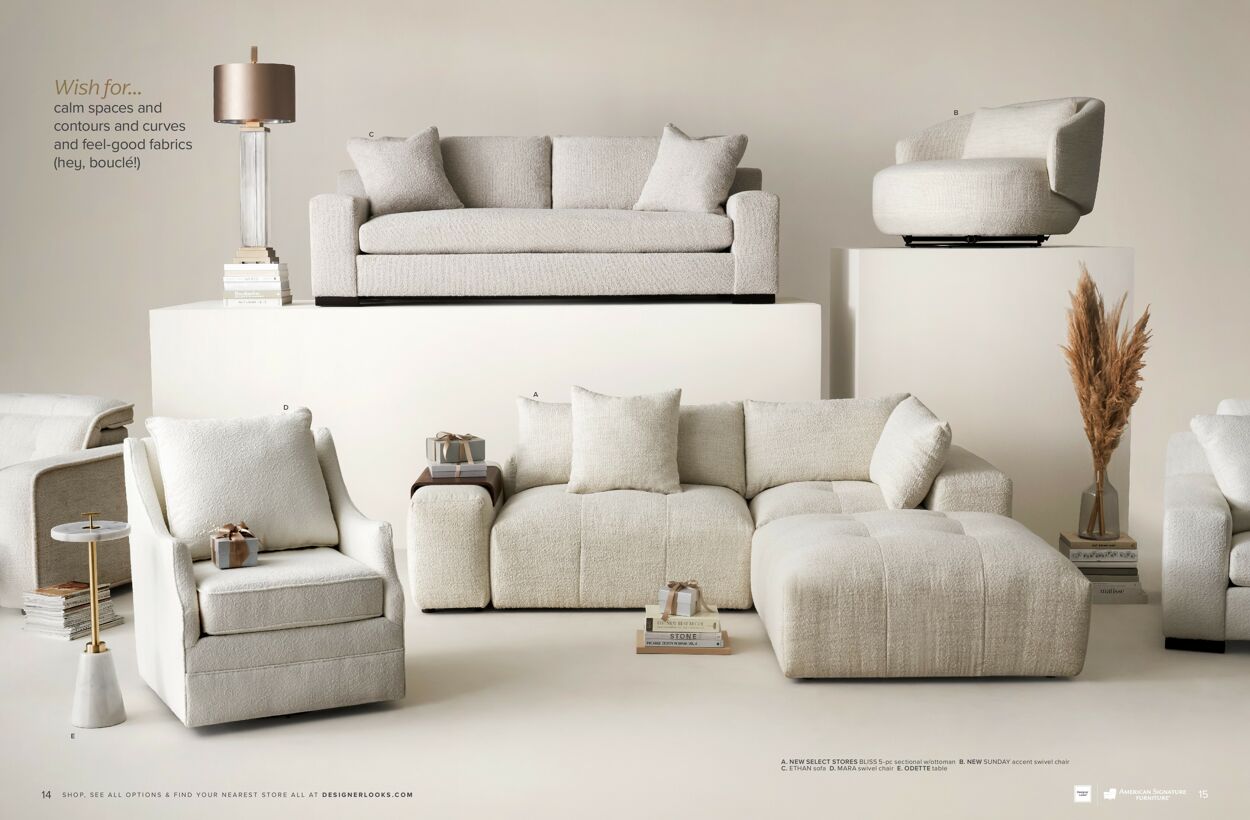American Signature Furniture Weekly Ad Circular - valid 10/25-01/06/2023 (Page 8)