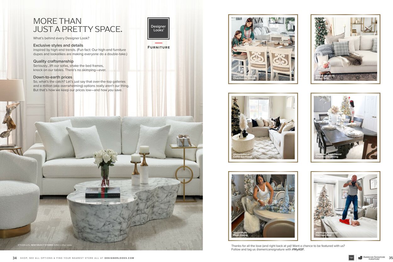 American Signature Furniture Weekly Ad Circular - valid 10/25-01/06/2023 (Page 18)