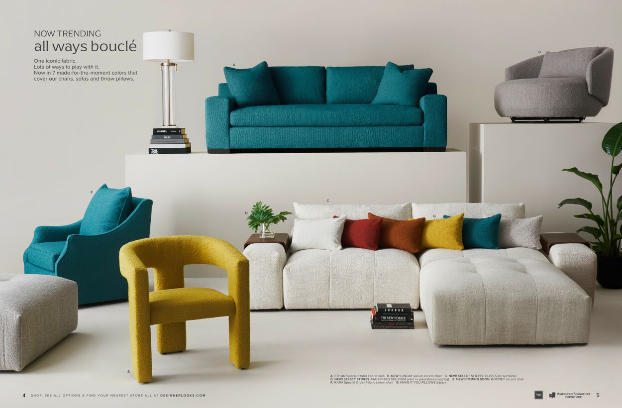 American Signature Furniture Weekly Ad Circular - valid 03/07-06/01/2023 (Page 3)