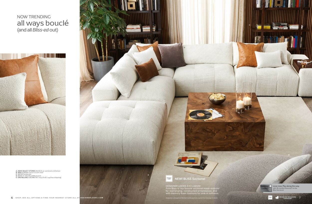 American Signature Furniture Weekly Ad Circular - valid 03/07-06/01/2023 (Page 4)