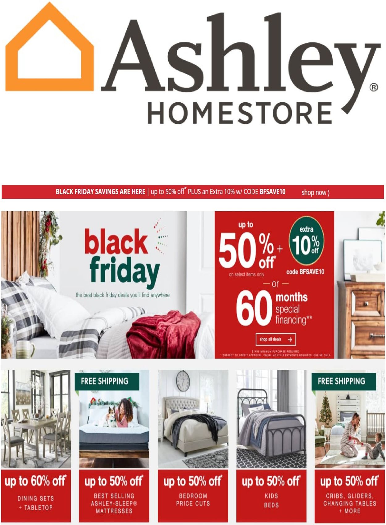 Ashley Furniture Black Friday 2020 Weekly Ad Circular - valid 11/26-12/02/2020
