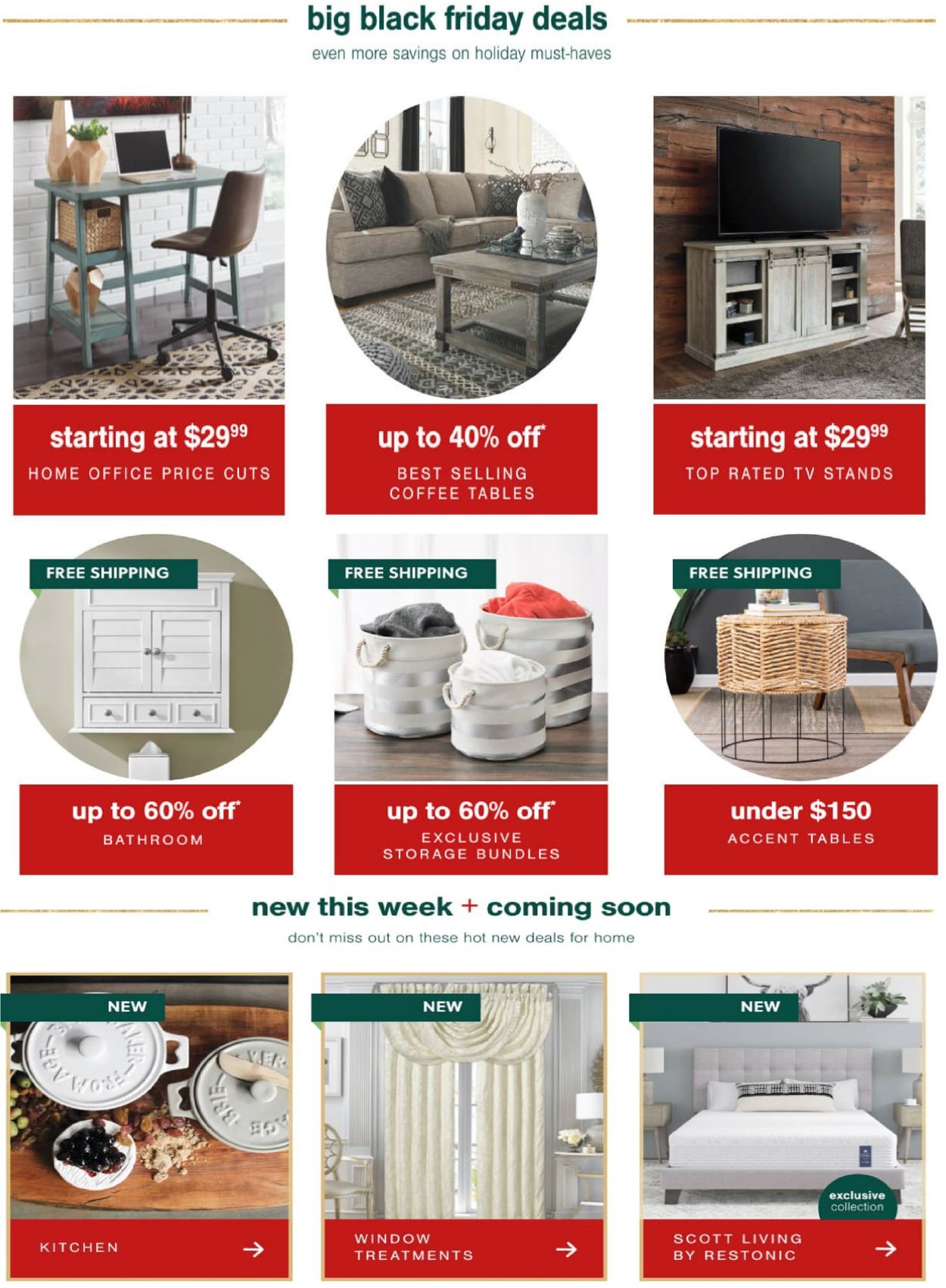 Ashley Furniture Black Friday 2020 Weekly Ad Circular - valid 11/26-12/02/2020 (Page 3)