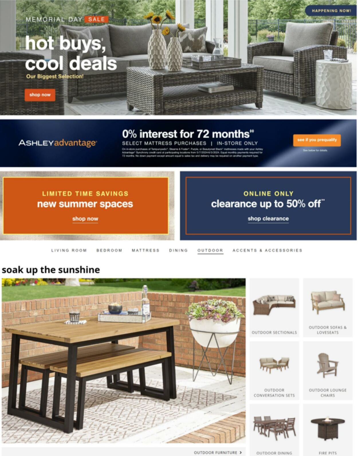 Ashley Furniture Weekly Ad Circular - valid 05/28-09/23/2024