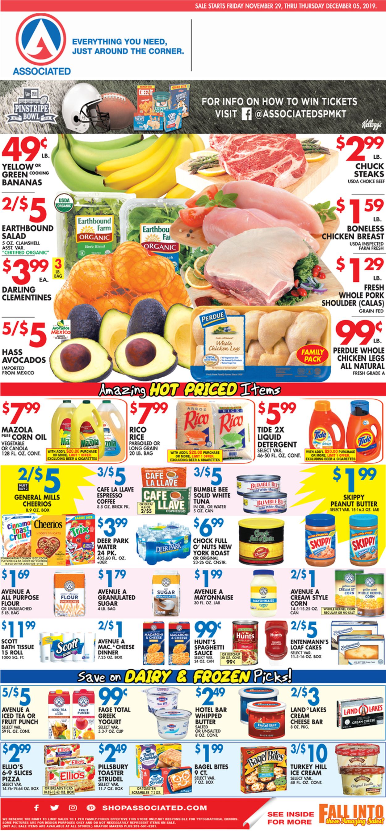 Associated Supermarkets Weekly Ad Circular - valid 11/29-12/05/2019