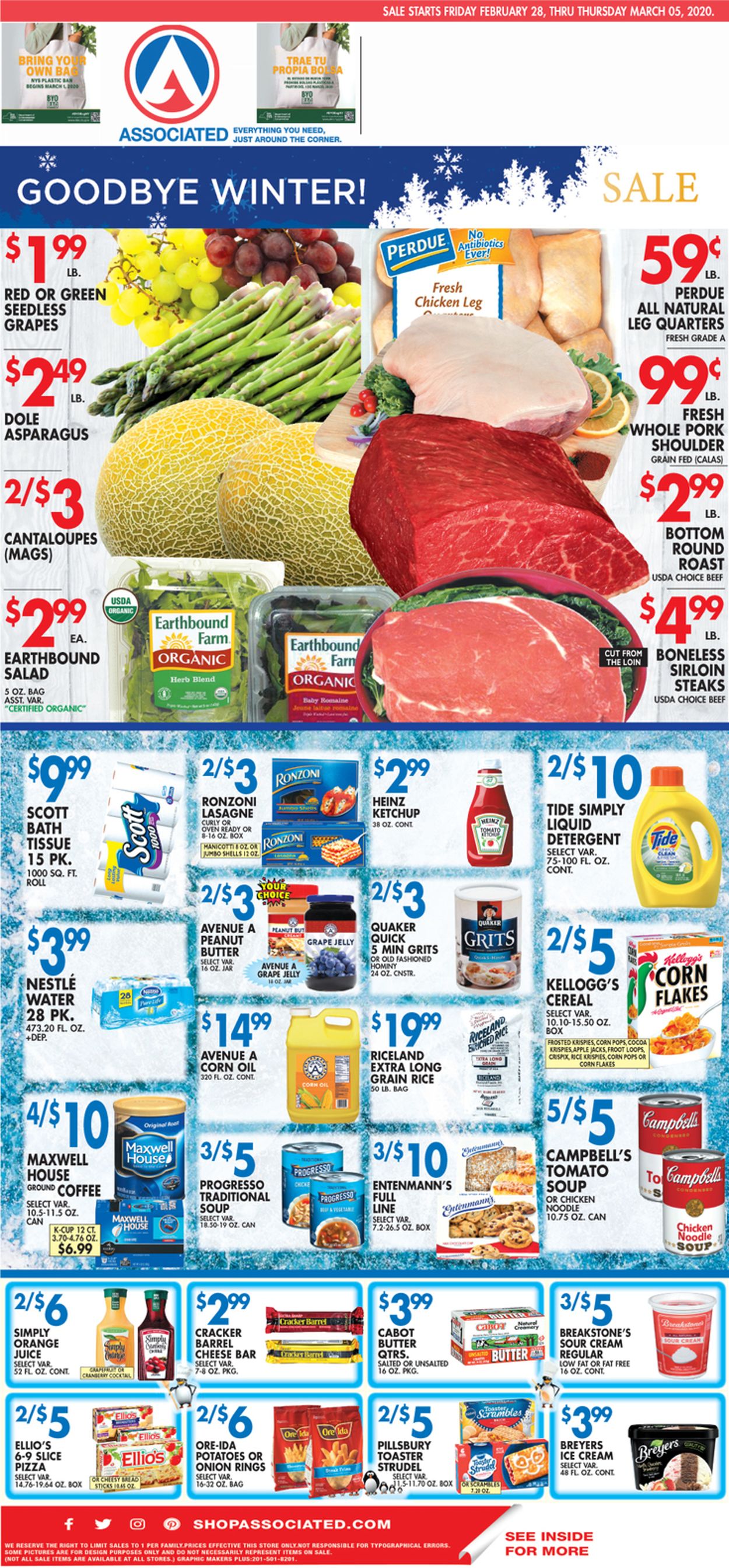 Associated Supermarkets Weekly Ad Circular - valid 02/28-03/05/2020
