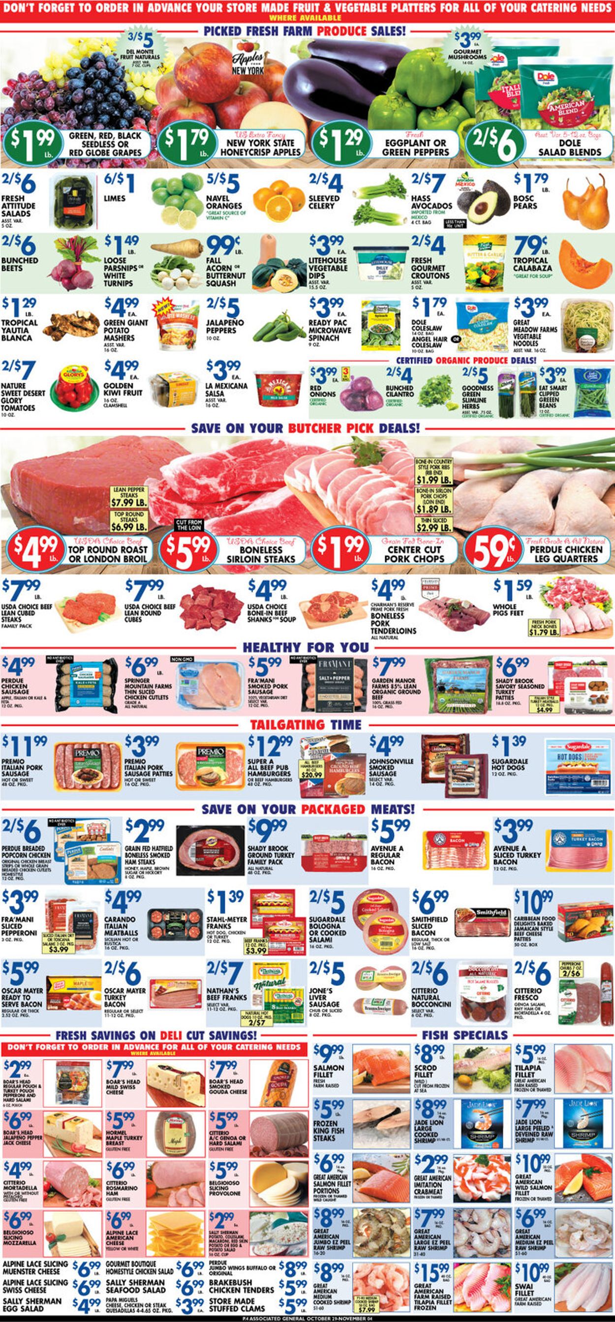 Associated Supermarkets Weekly Ad Circular - valid 10/29-11/04/2021 (Page 4)