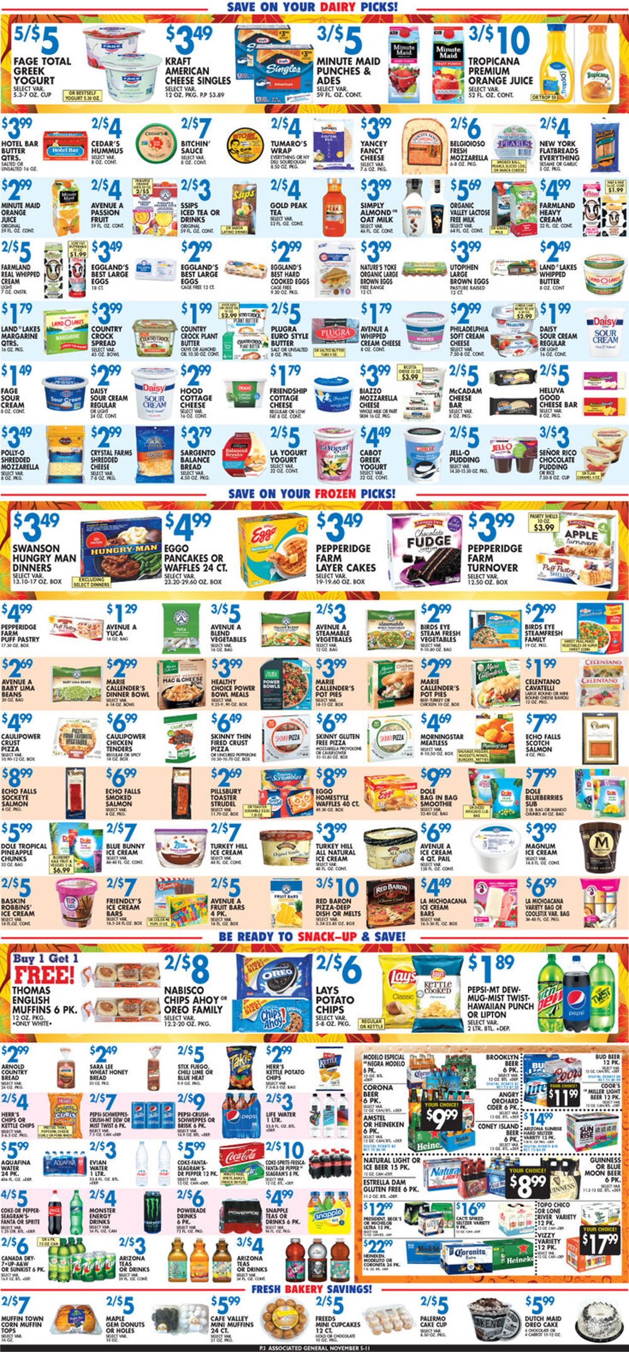 Associated Supermarkets Weekly Ad Circular - valid 11/05-11/11/2021 (Page 3)