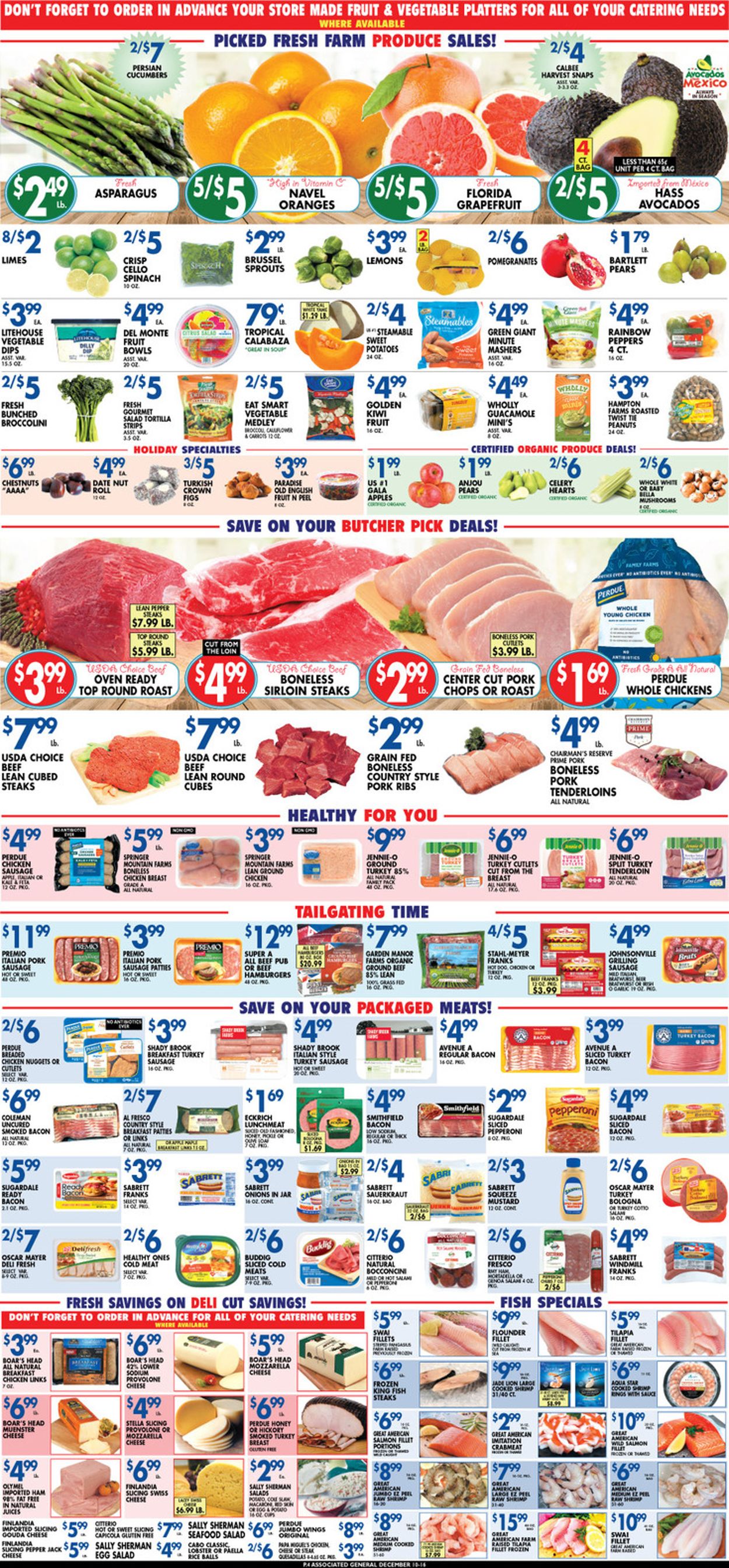 Associated Supermarkets HOLIDAY 2021 Weekly Ad Circular - valid 12/10-12/16/2021 (Page 4)