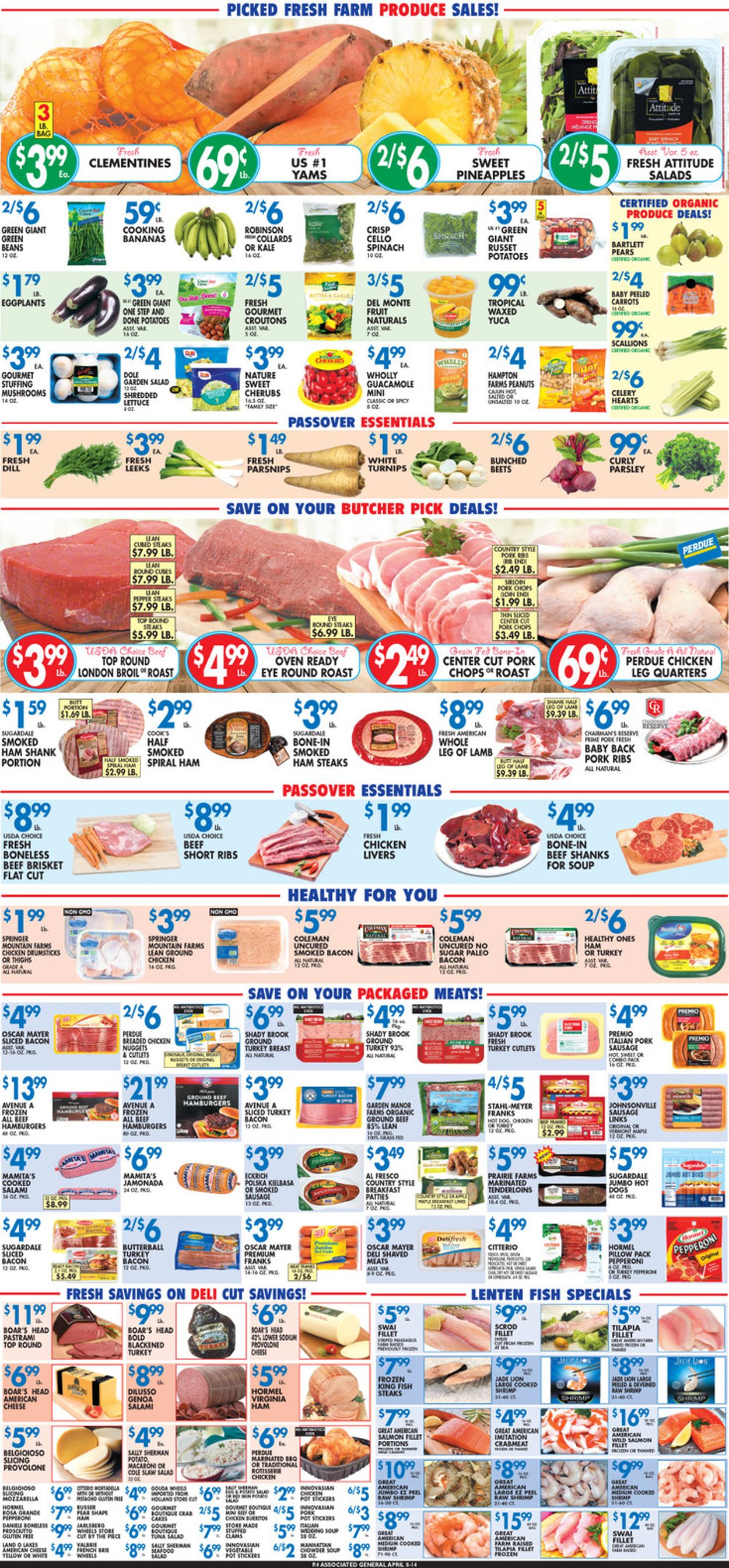 Associated Supermarkets EASTER 2022 Weekly Ad Circular - valid 04/08-04/14/2022 (Page 4)