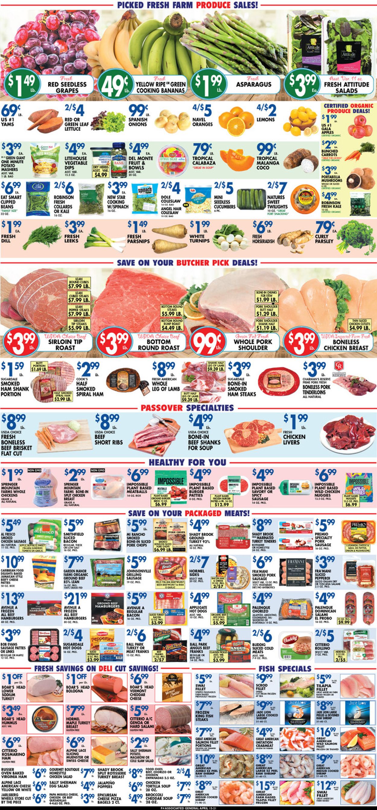 Associated Supermarkets Weekly Ad Circular - valid 04/15-04/21/2022 (Page 4)