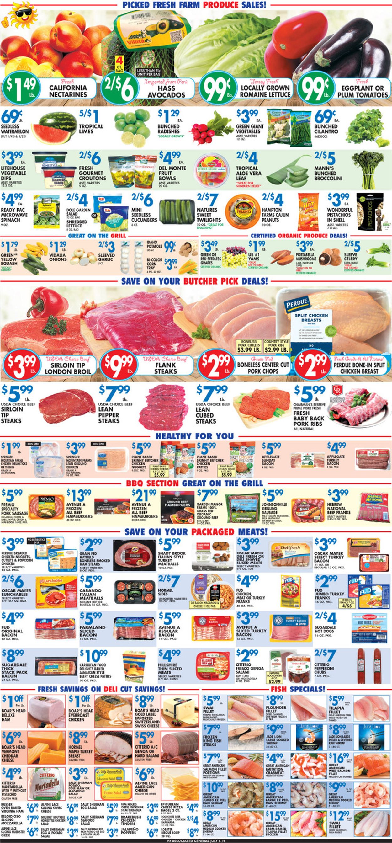 Associated Supermarkets Weekly Ad Circular - valid 07/08-07/14/2022 (Page 4)