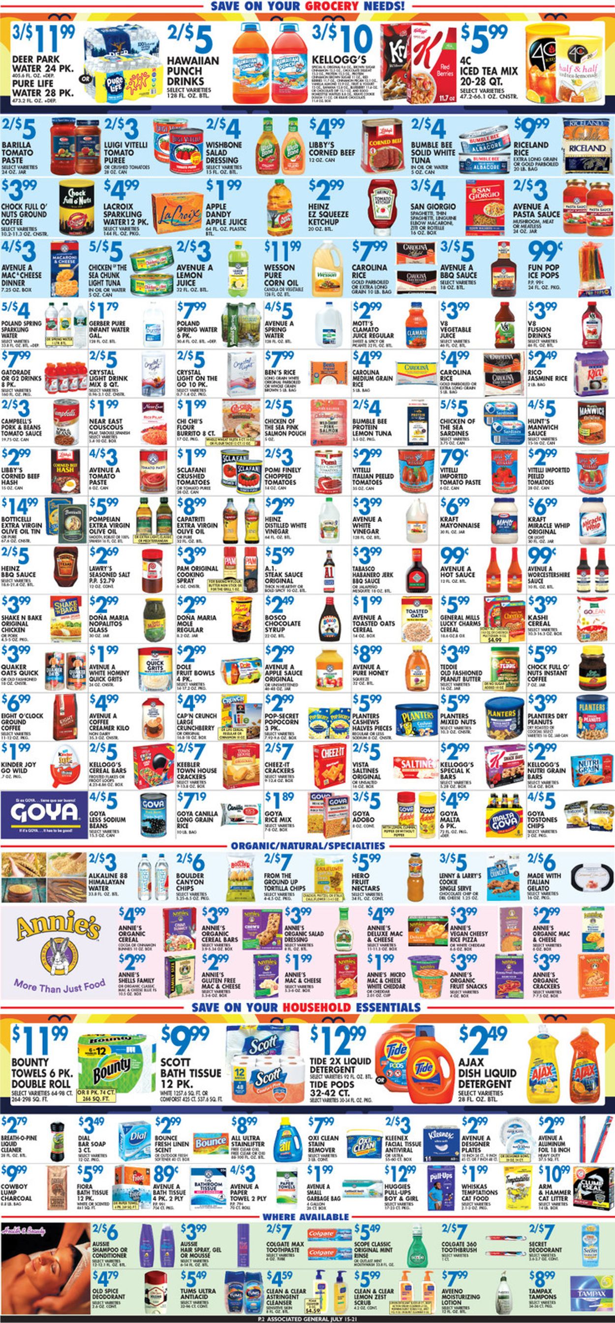 Associated Supermarkets Weekly Ad Circular - valid 07/15-07/21/2022 (Page 2)