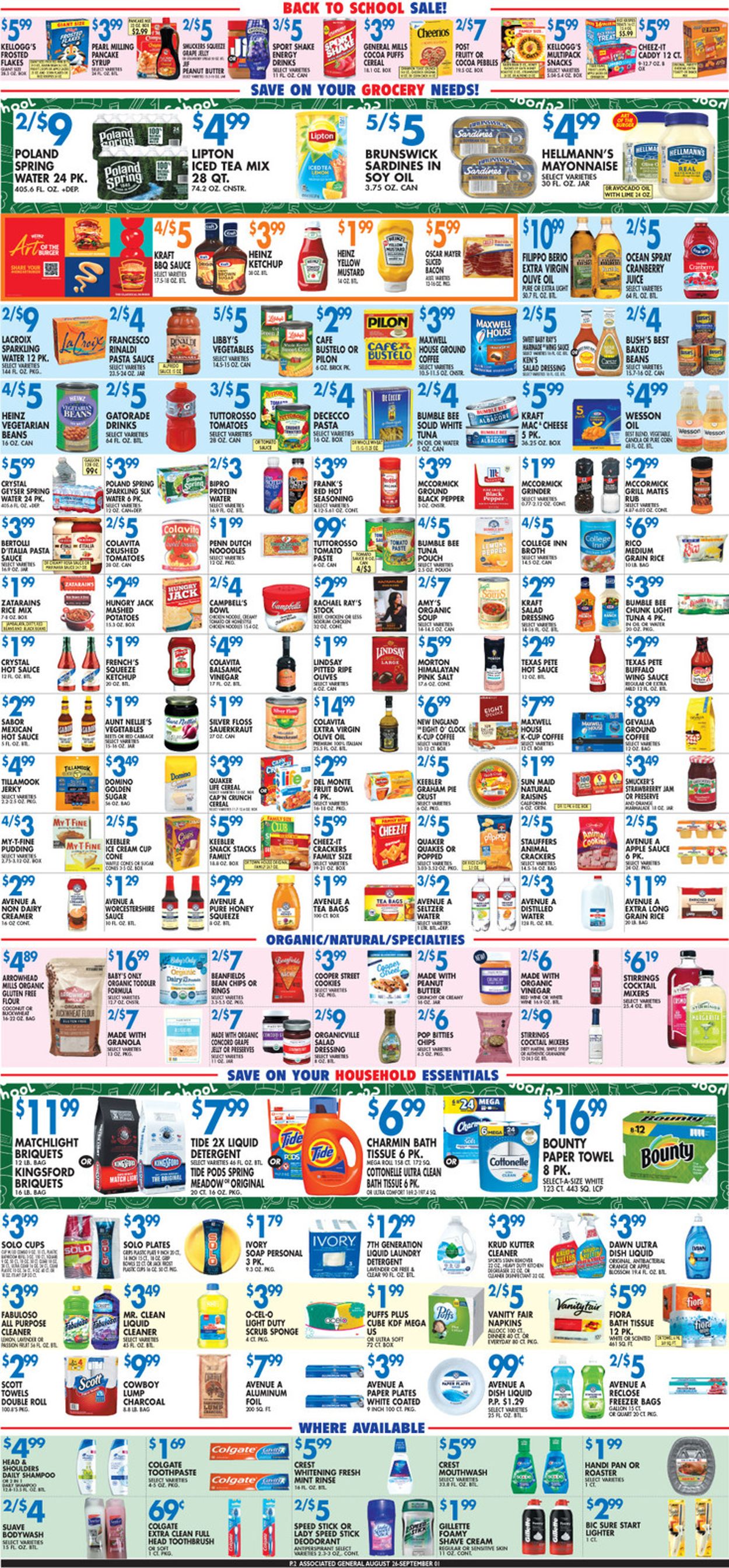 Associated Supermarkets Weekly Ad Circular - valid 08/26-09/01/2022 (Page 2)