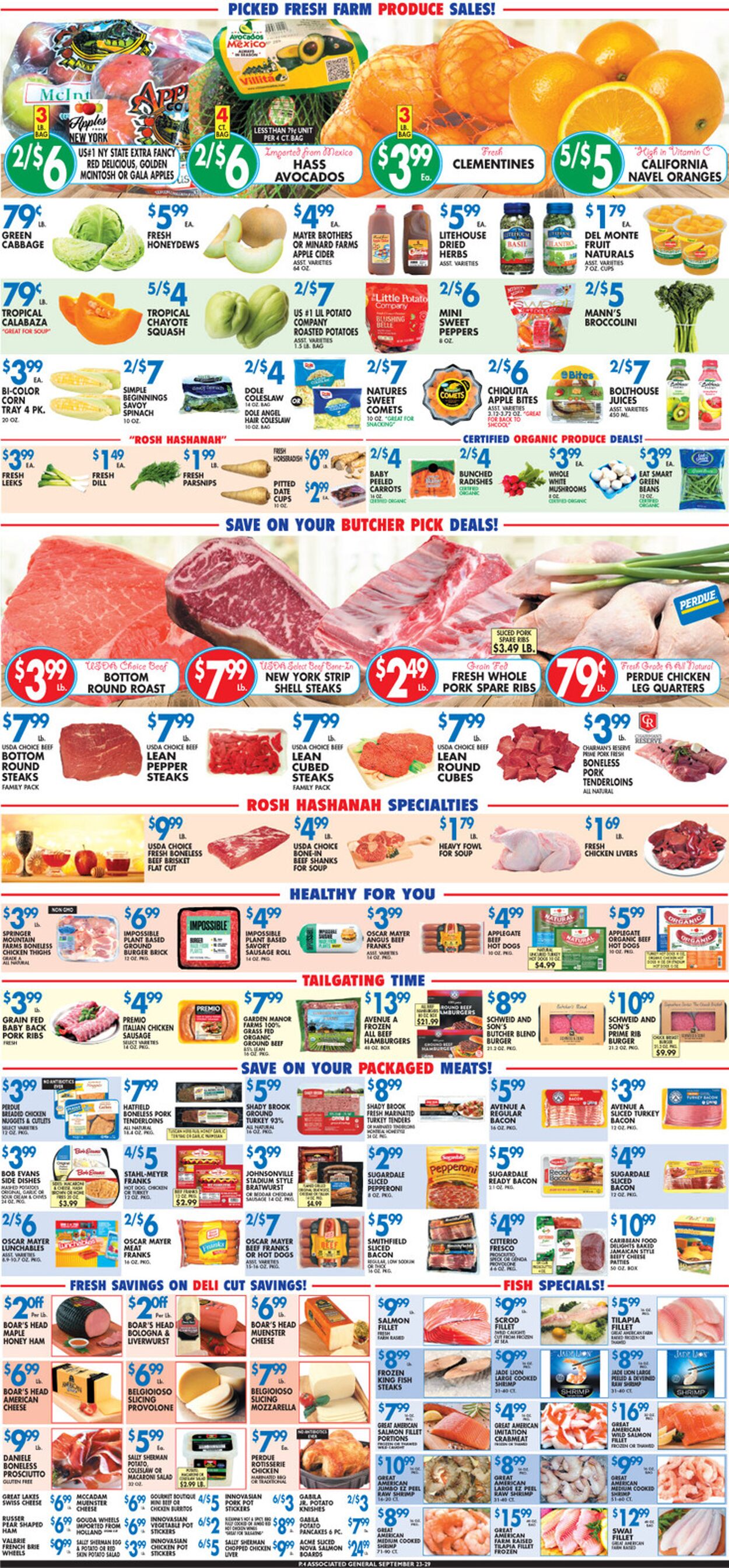 Associated Supermarkets Weekly Ad Circular - valid 09/23-09/29/2022 (Page 4)