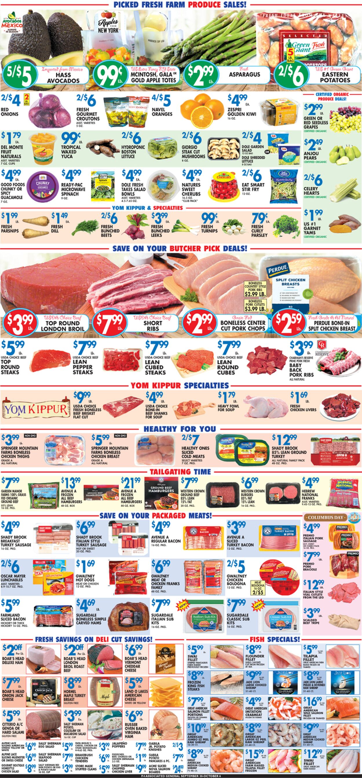 Associated Supermarkets Weekly Ad Circular - valid 09/30-10/06/2022 (Page 4)