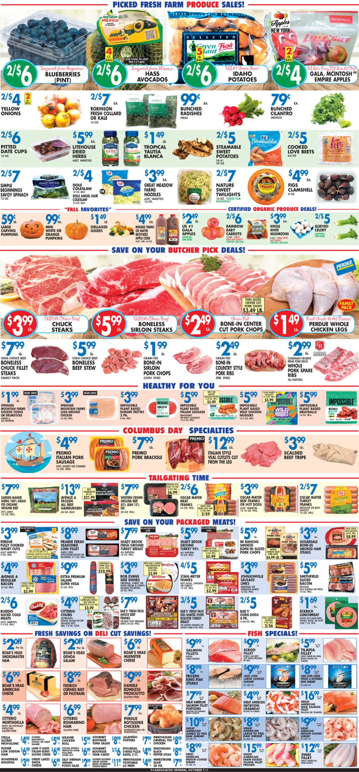 Associated Supermarkets Weekly Ad Circular - valid 10/07-10/13/2022 (Page 4)