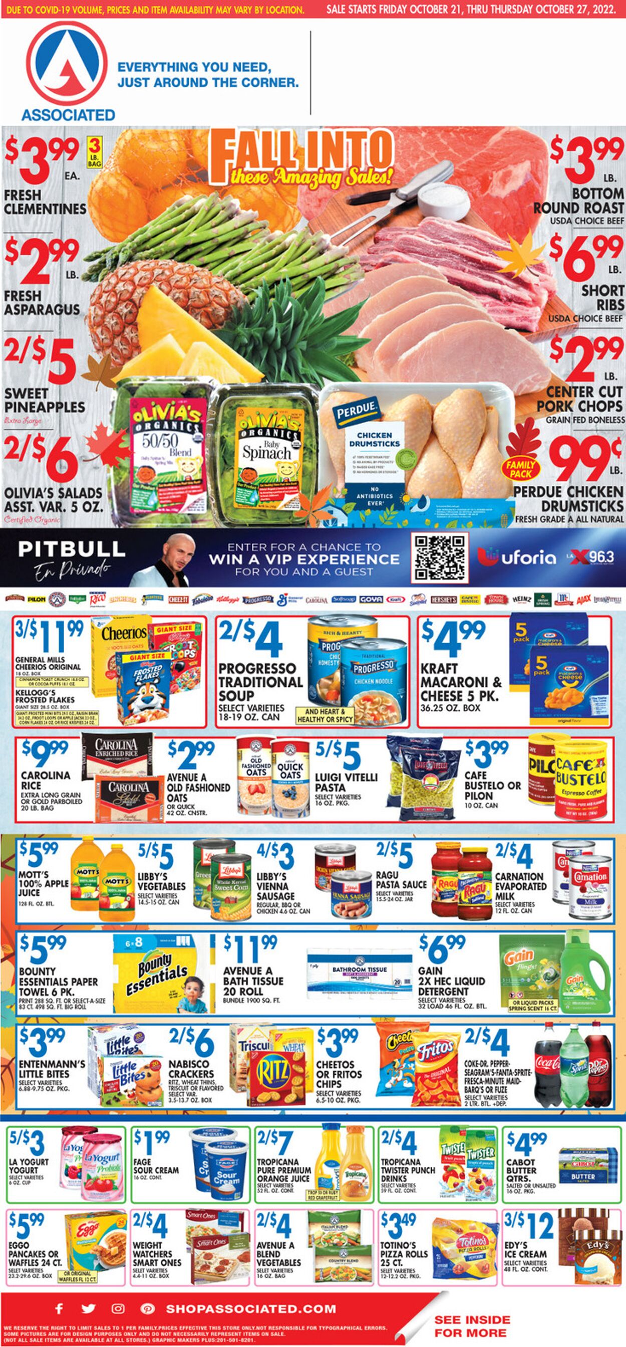 Associated Supermarkets Weekly Ad Circular - valid 10/21-10/27/2022