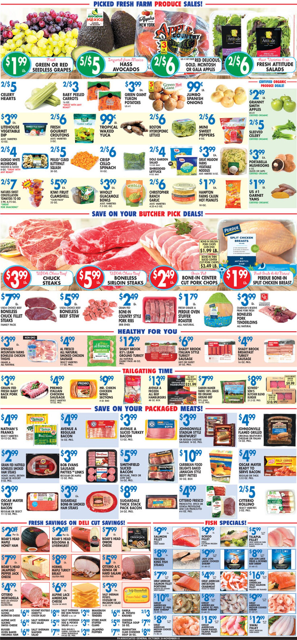 Associated Supermarkets Weekly Ad Circular - valid 10/28-11/03/2022 (Page 4)
