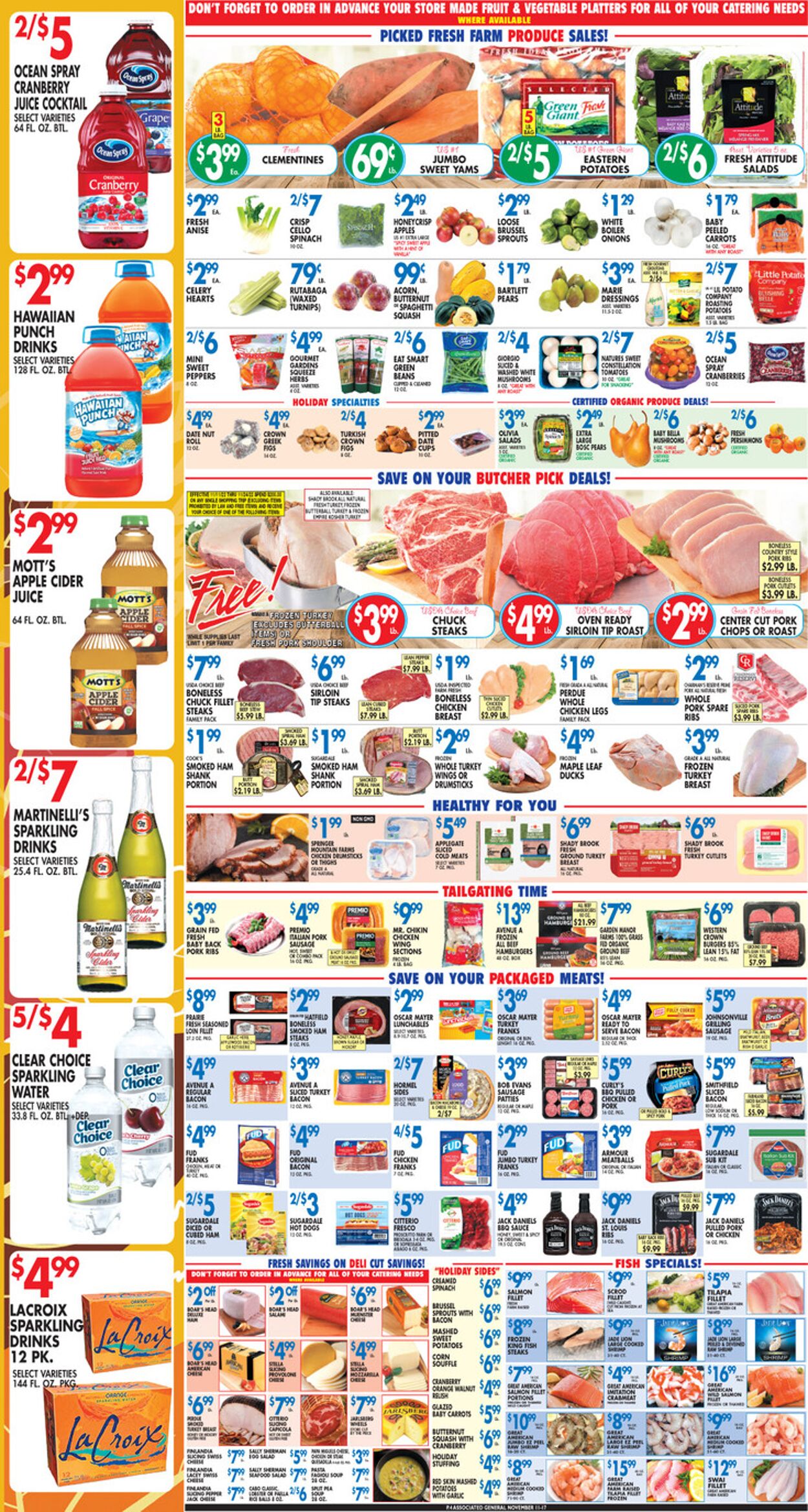 Associated Supermarkets Weekly Ad Circular - valid 11/11-11/19/2022 (Page 4)
