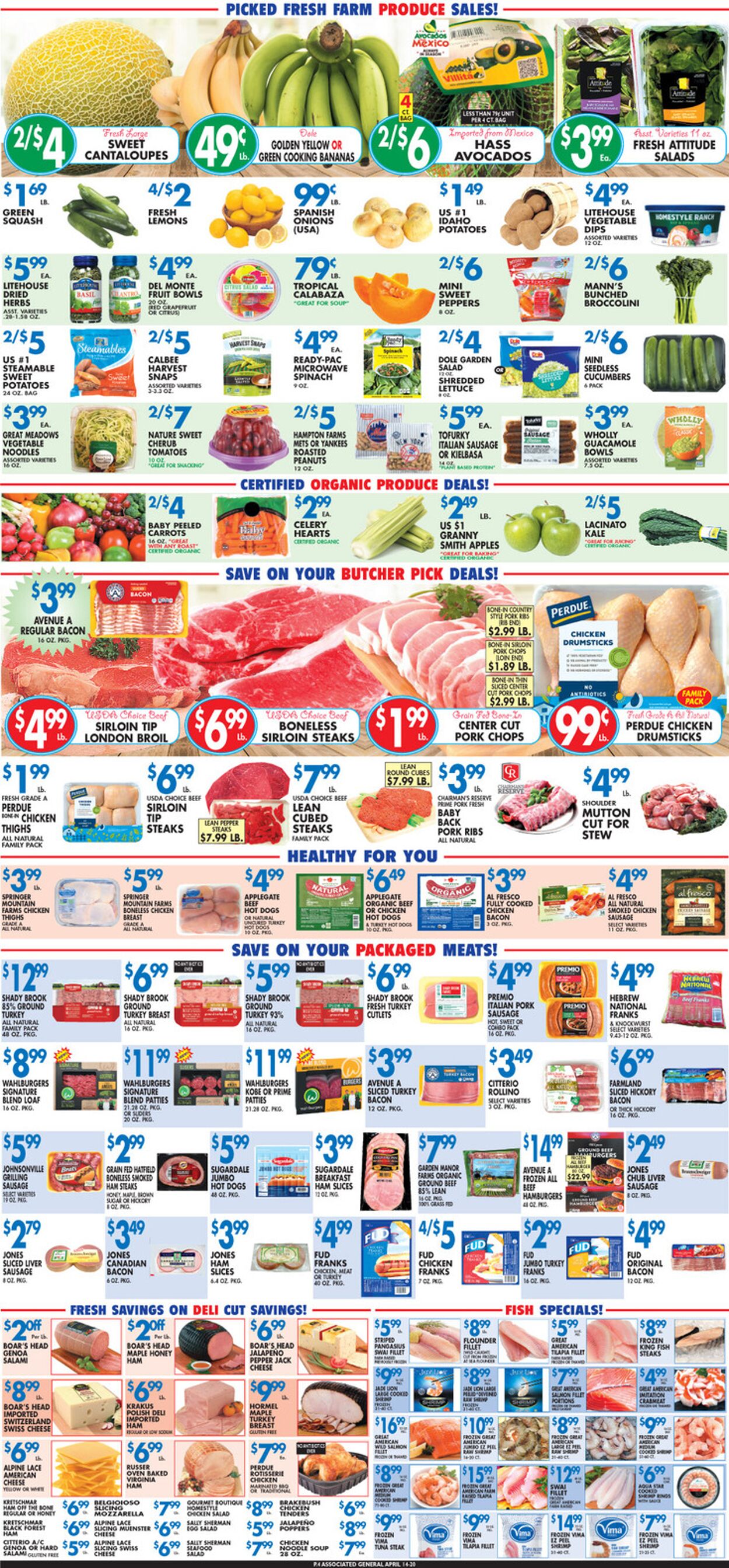 Associated Supermarkets Weekly Ad Circular - valid 04/14-04/21/2023 (Page 4)