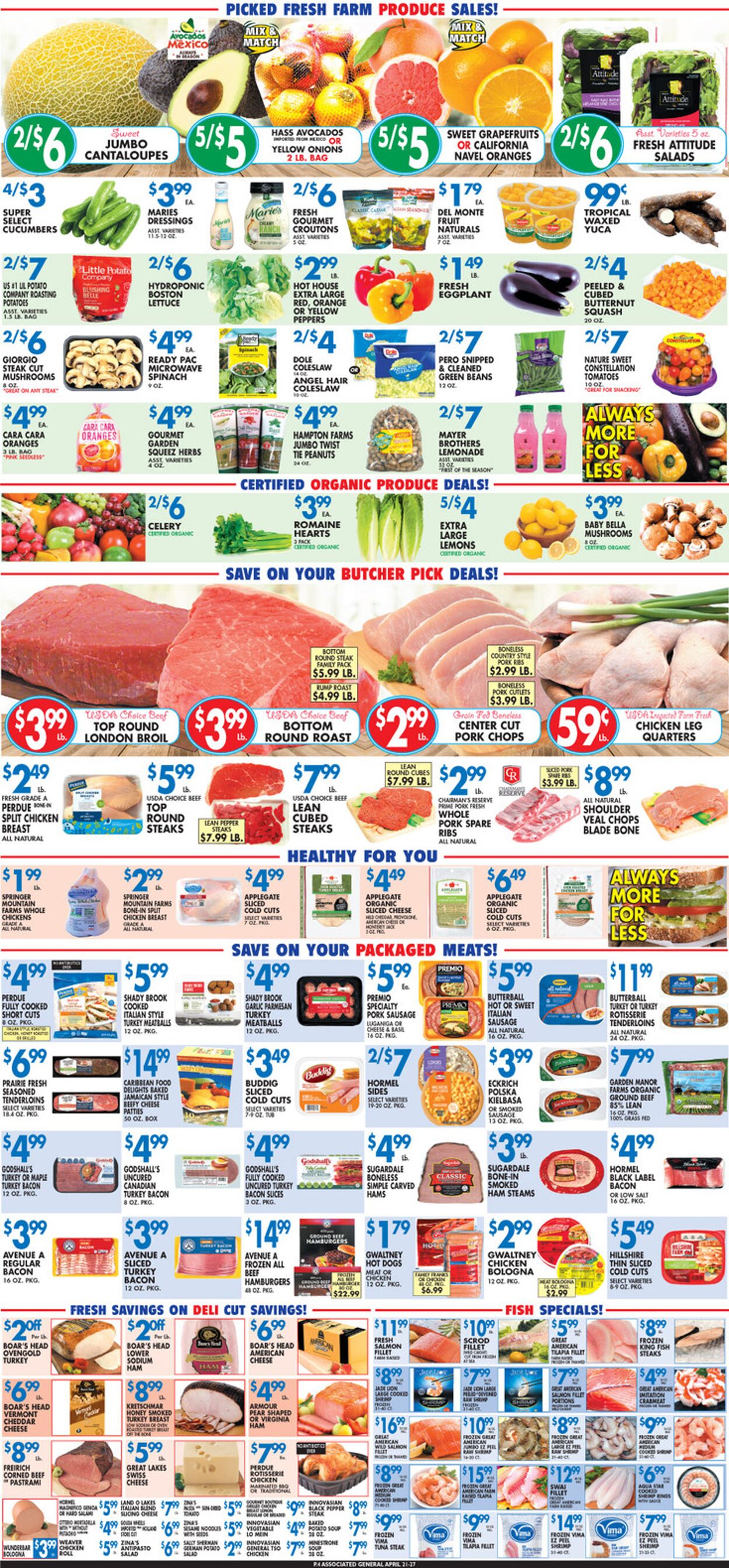 Associated Supermarkets Weekly Ad Circular - valid 04/21-04/28/2023 (Page 4)