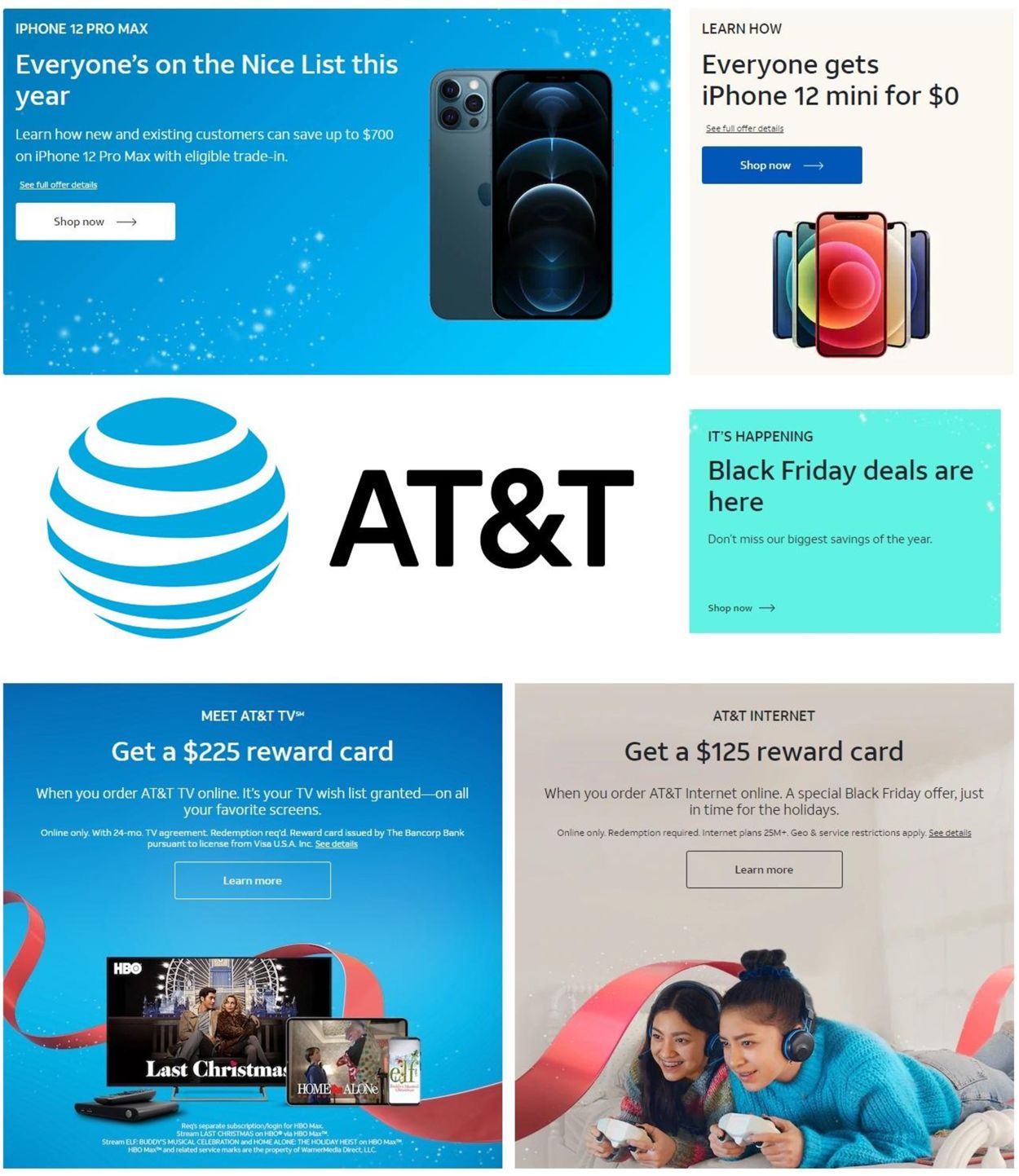 AT&T Black Friday 2020 Weekly Ad Circular - valid 11/27-12/02/2020