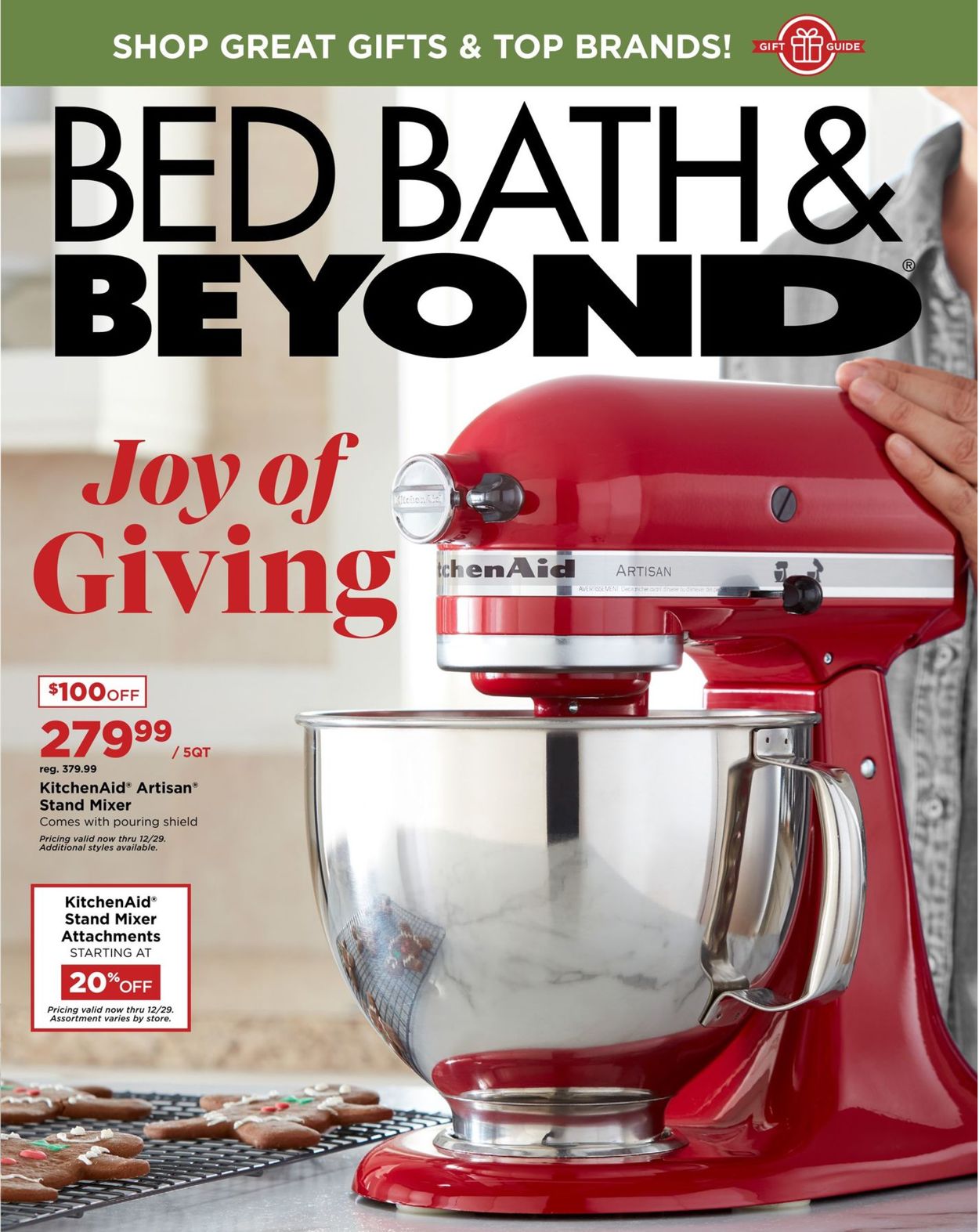 Bed Bath and Beyond - Holiday Ad 2019 Weekly Ad Circular - valid 12/08-01/13/2020