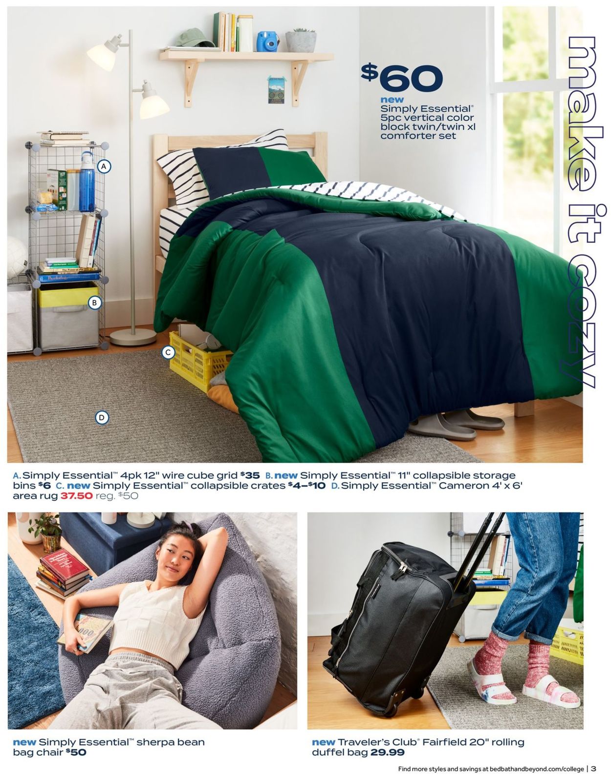 Bed Bath and Beyond Weekly Ad Circular - valid 08/01-08/14/2022 (Page 3)