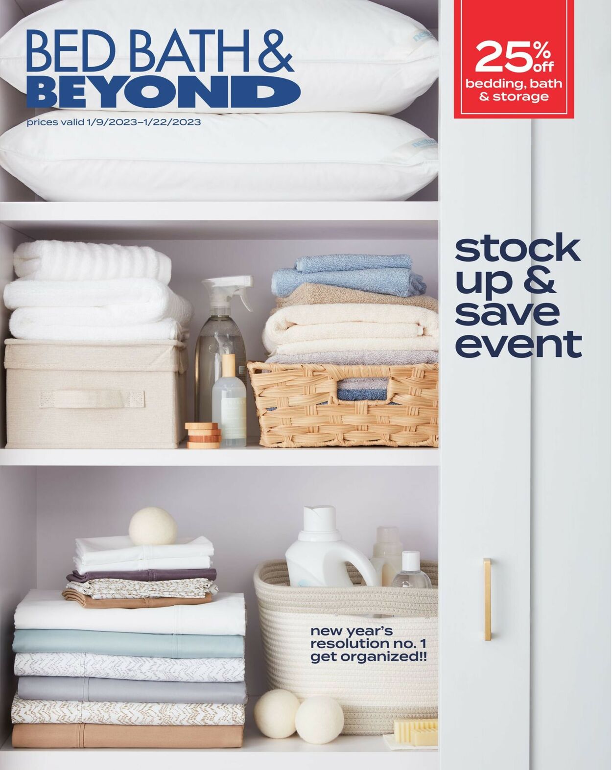 Bed Bath and Beyond Weekly Ad Circular - valid 01/09-01/22/2023