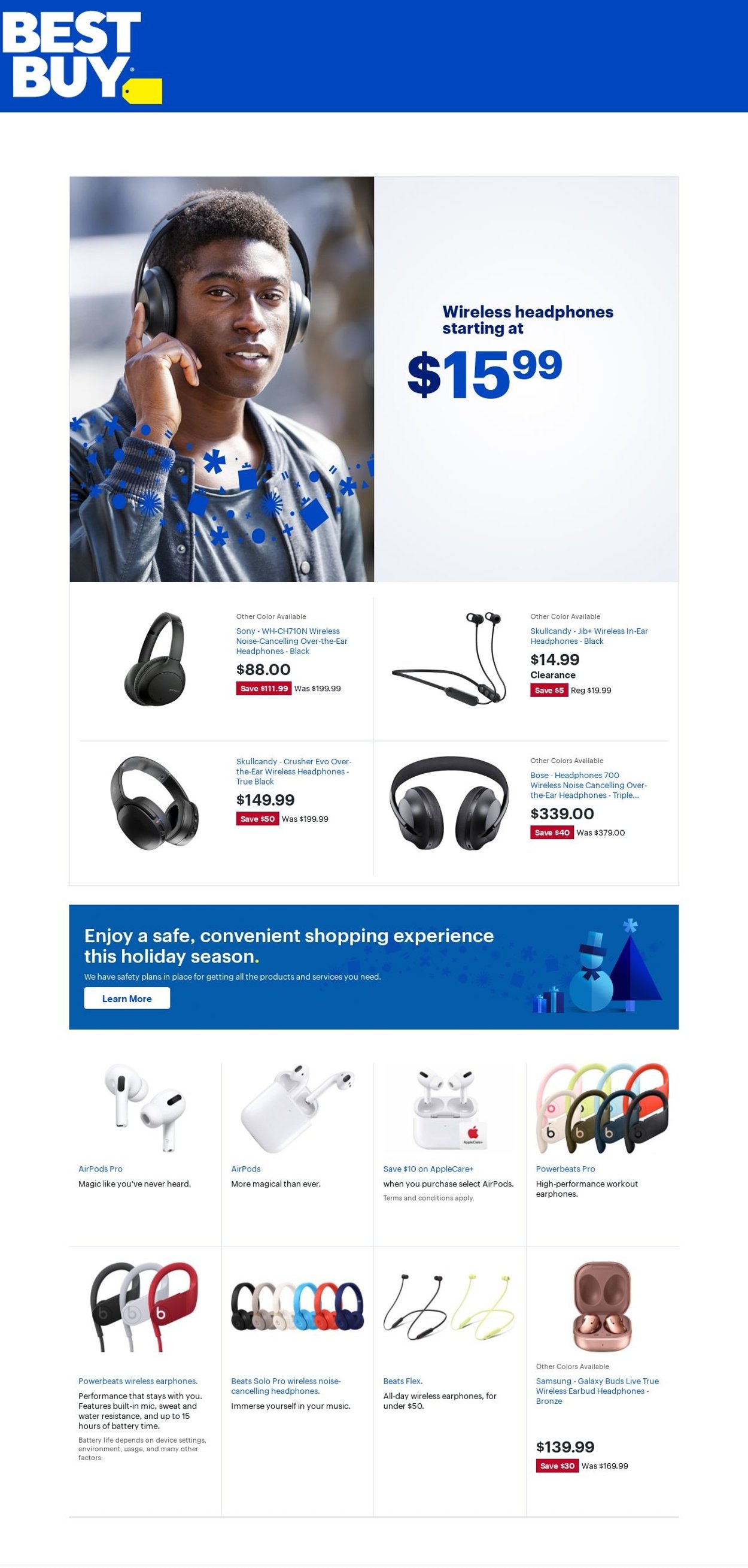 Best Buy Top Deals and Featured Offers on Electronics Weekly Ad Circular - valid 12/25-12/31/2020 (Page 5)