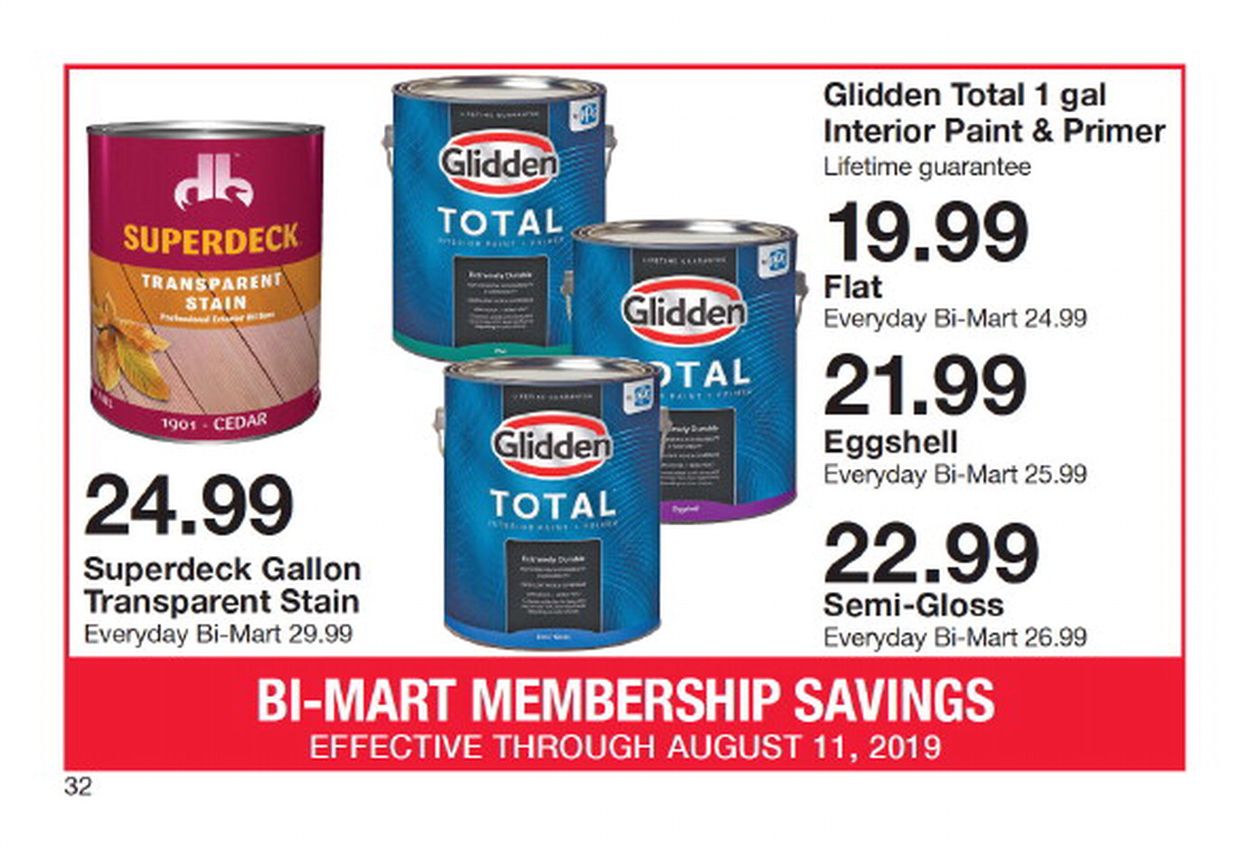 Bi-Mart Weekly Ad Circular - valid 08/01-08/11/2019 (Page 37)