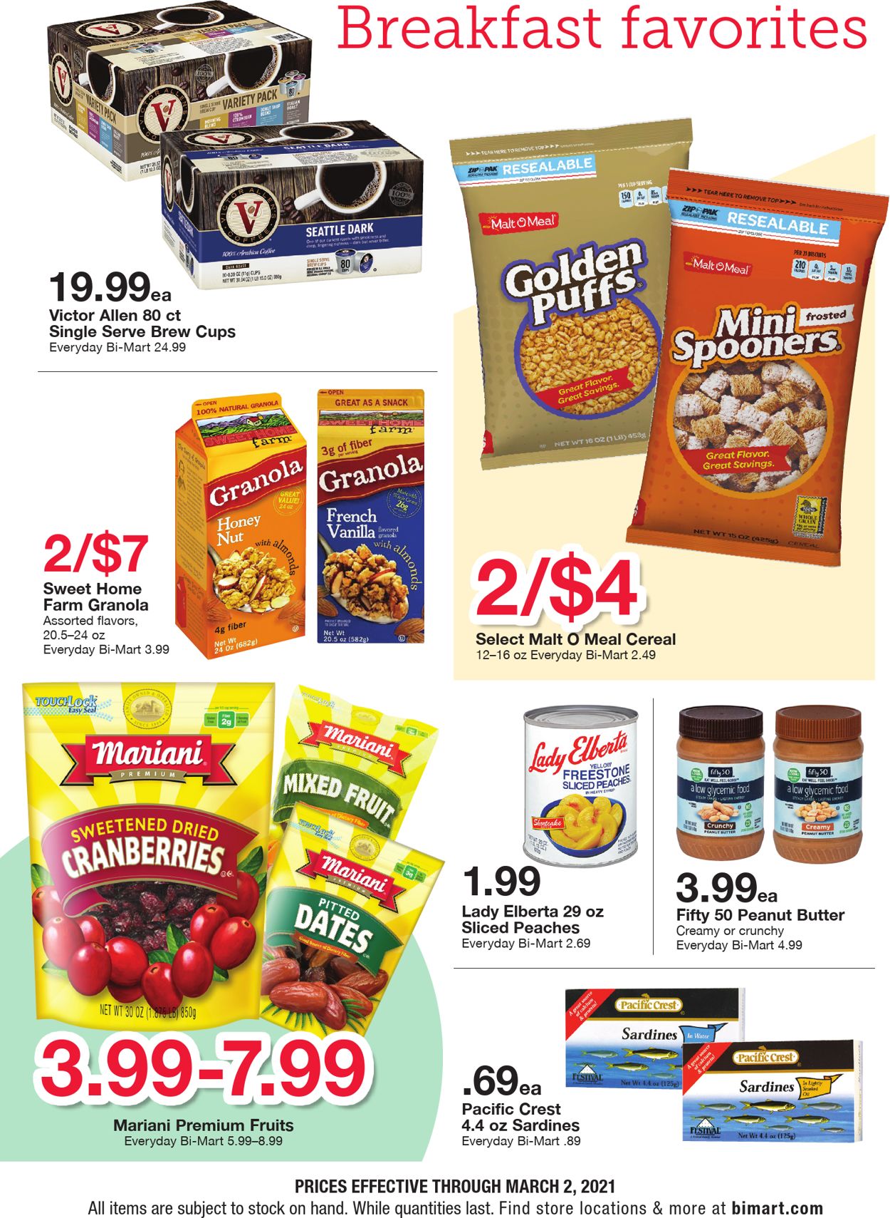 Bi-Mart Weekly Ad Circular - valid 02/17-03/02/2021 (Page 2)