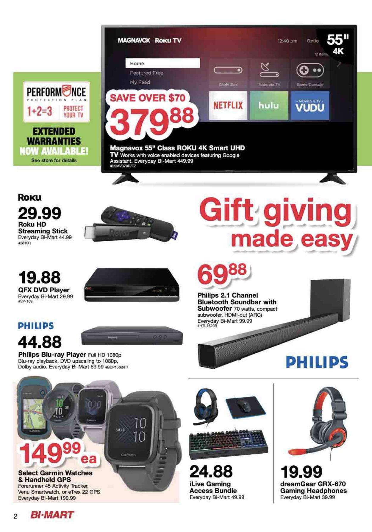 Bi-Mart BLACK FRIDAY WEEK 2021 Weekly Ad Circular - valid 11/23-11/30/2021 (Page 2)