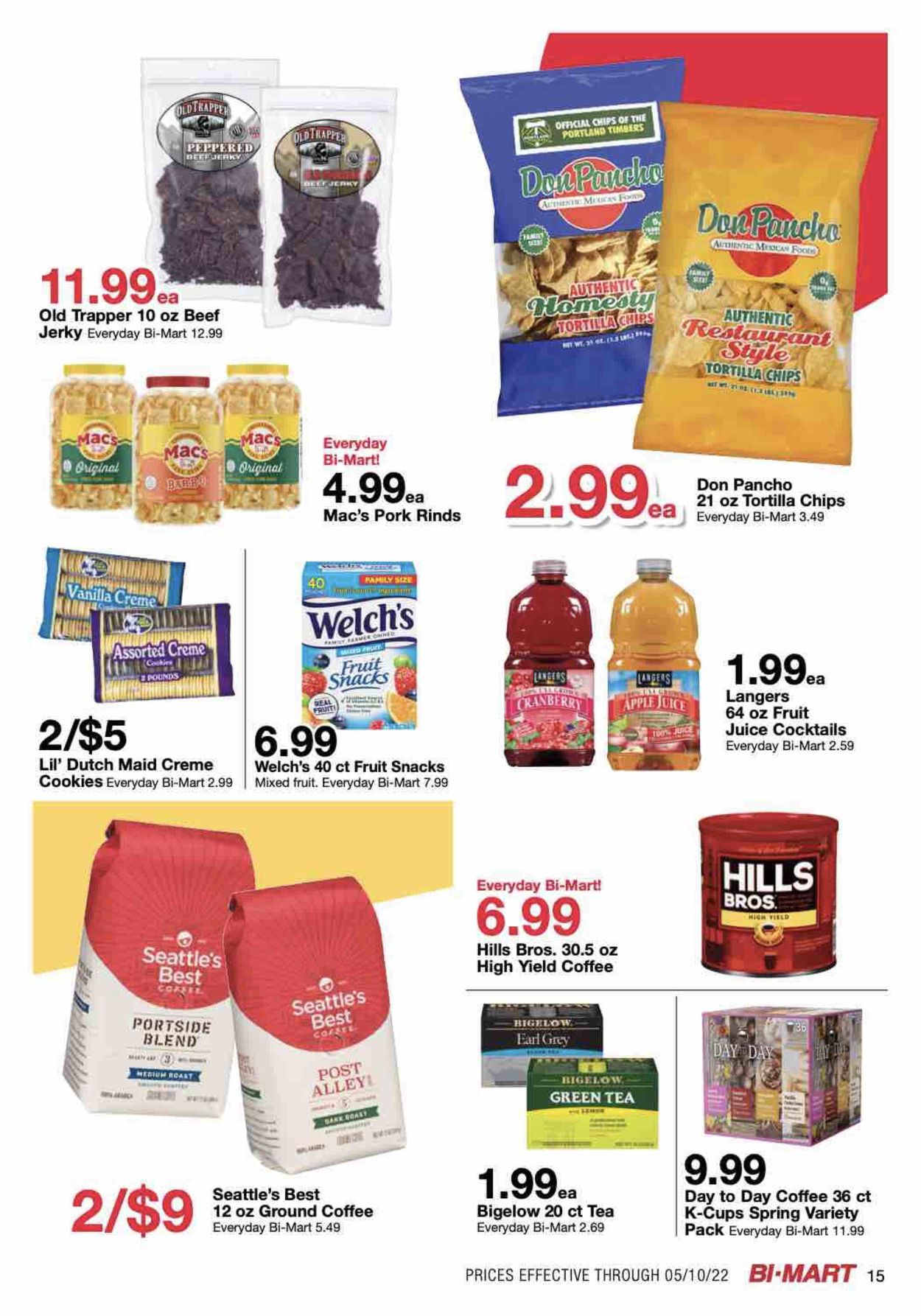 Bi-Mart Weekly Ad Circular - valid 04/26-05/10/2022 (Page 15)