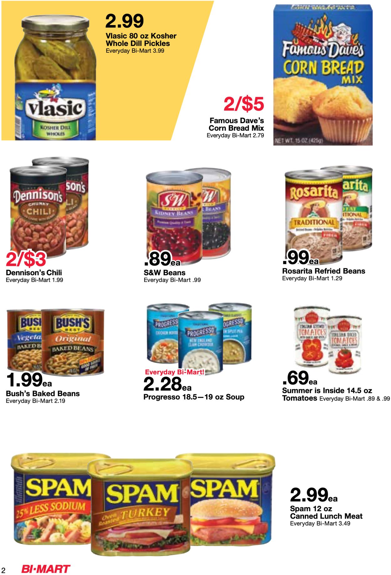 Bi-Mart Weekly Ad Circular - valid 08/02-08/16/2022 (Page 2)